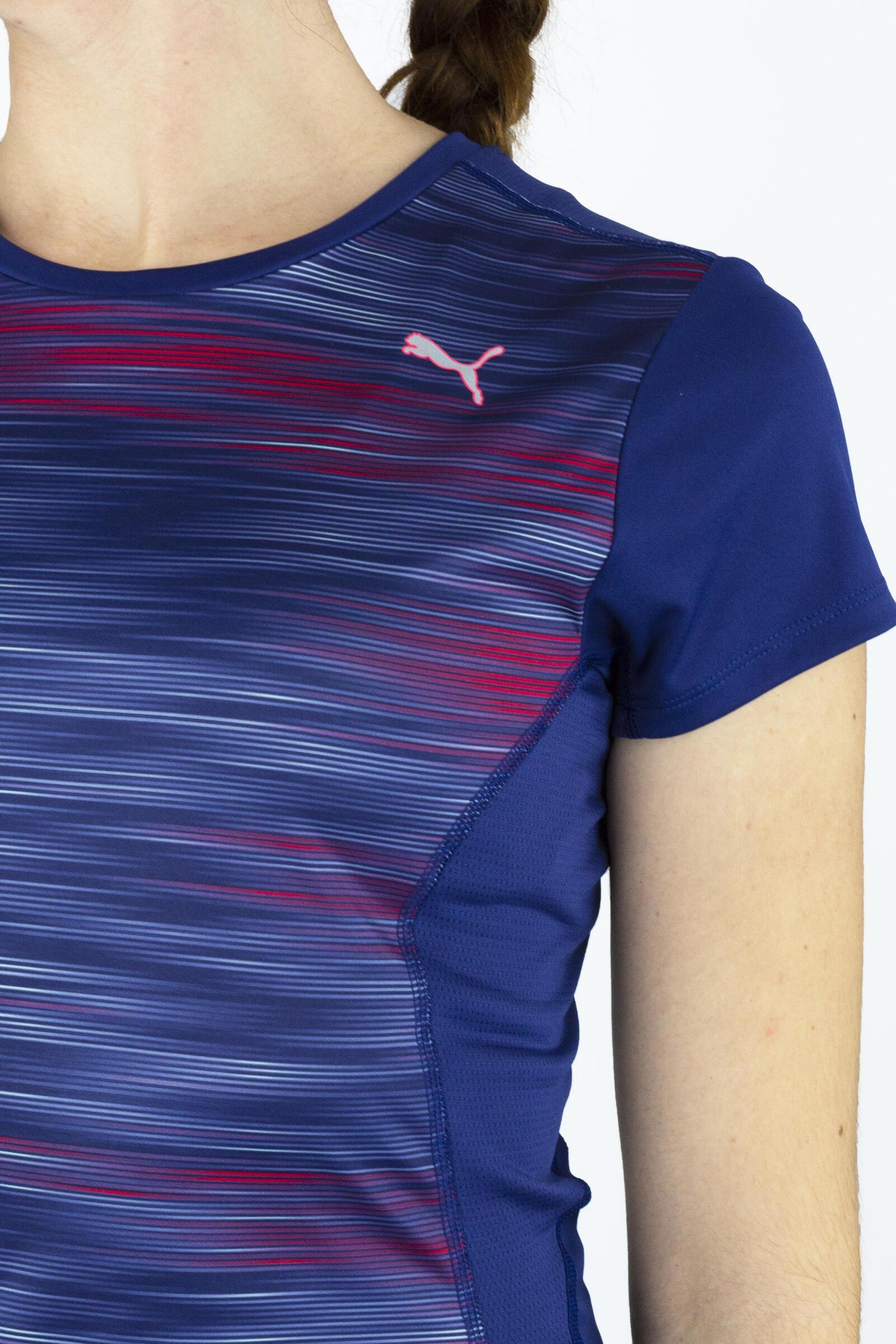 Puma Camiseta De Manga Corta Pr Graphic 1up Azul 4/4