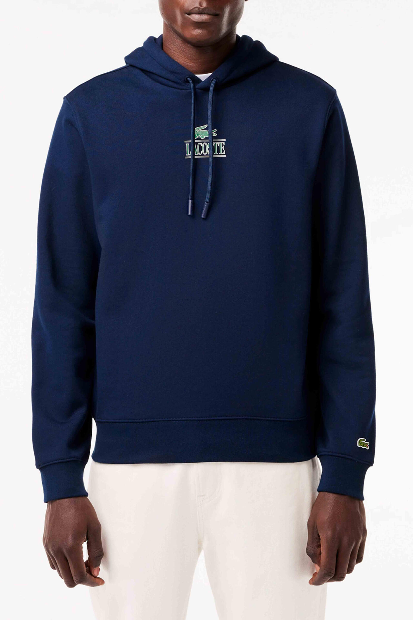 Lacoste Sudadera Jogger Con Capucha Azul Marino 4/5