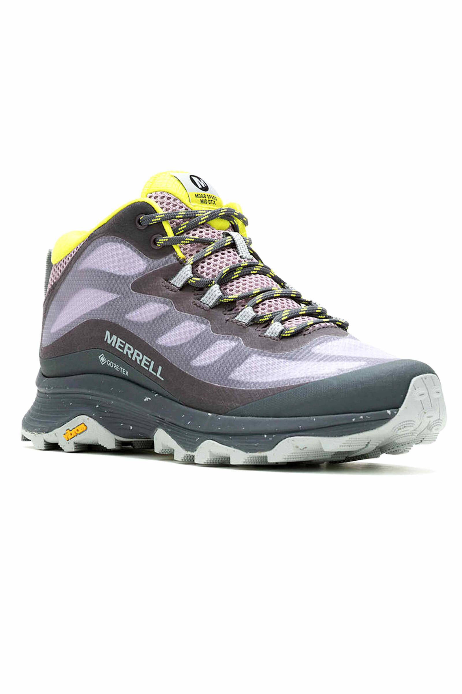 Merrell Moab Speed Mid Gore-tex Mujer Gris 2/5