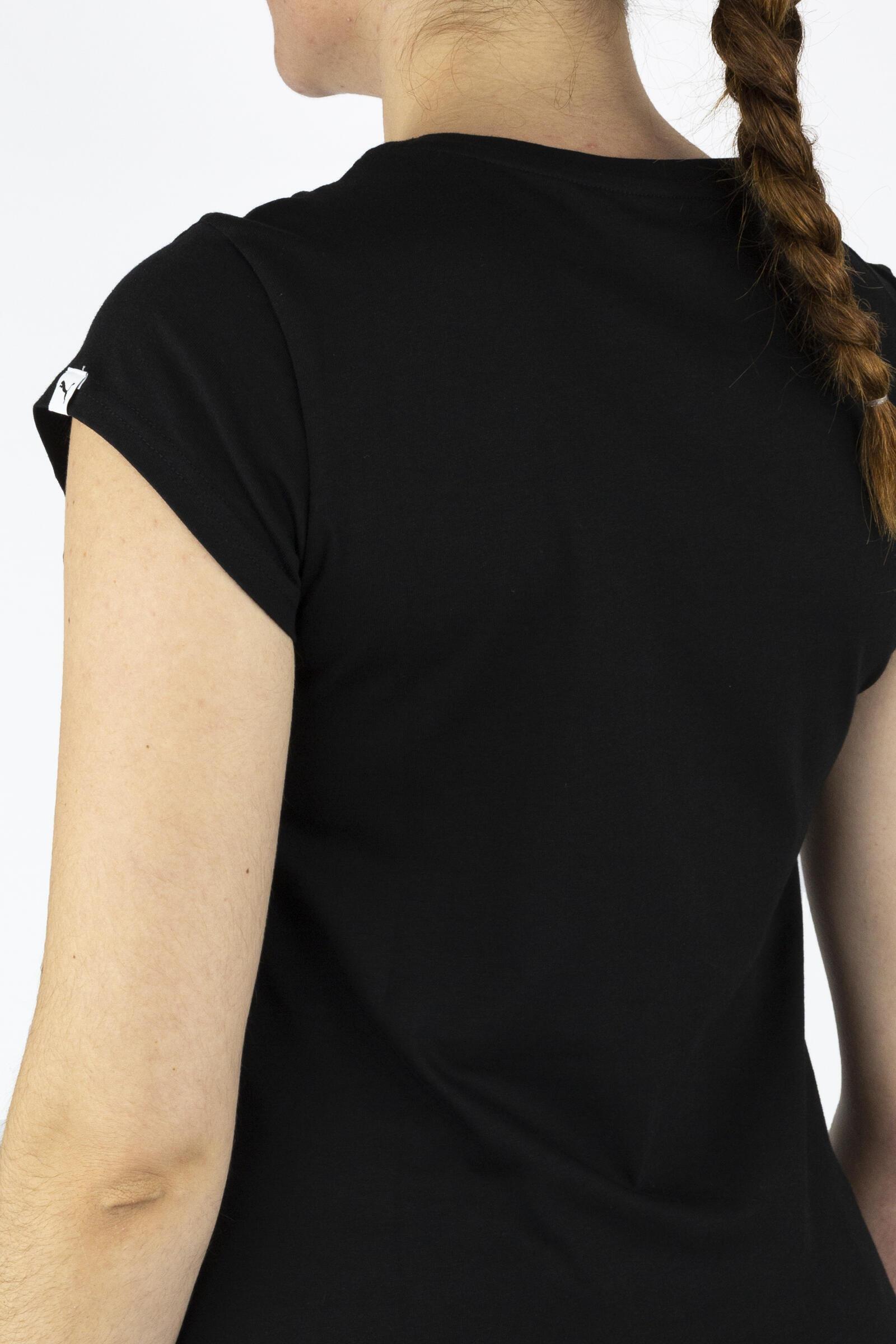 Puma Camiseta De Manga Corta Swagger Font Negro 3/4