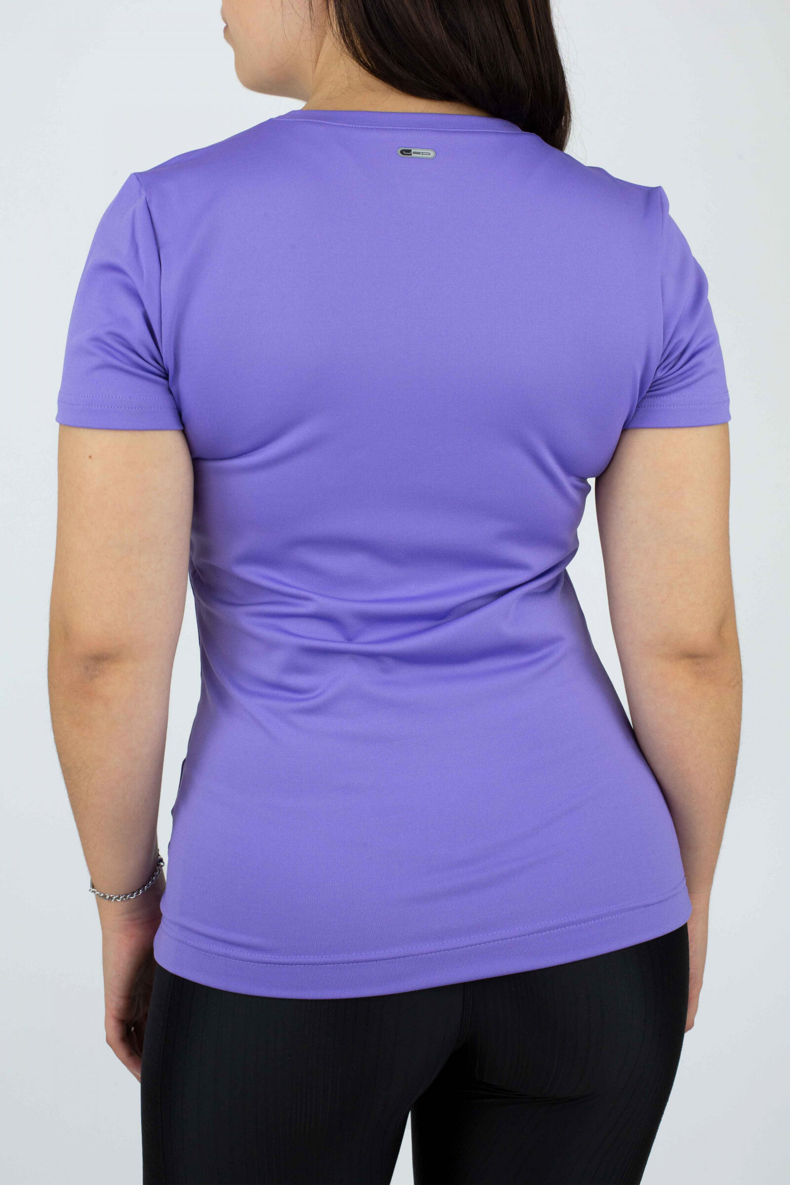 Puma Camiseta Essential V De Manga Corta Morado 3/4