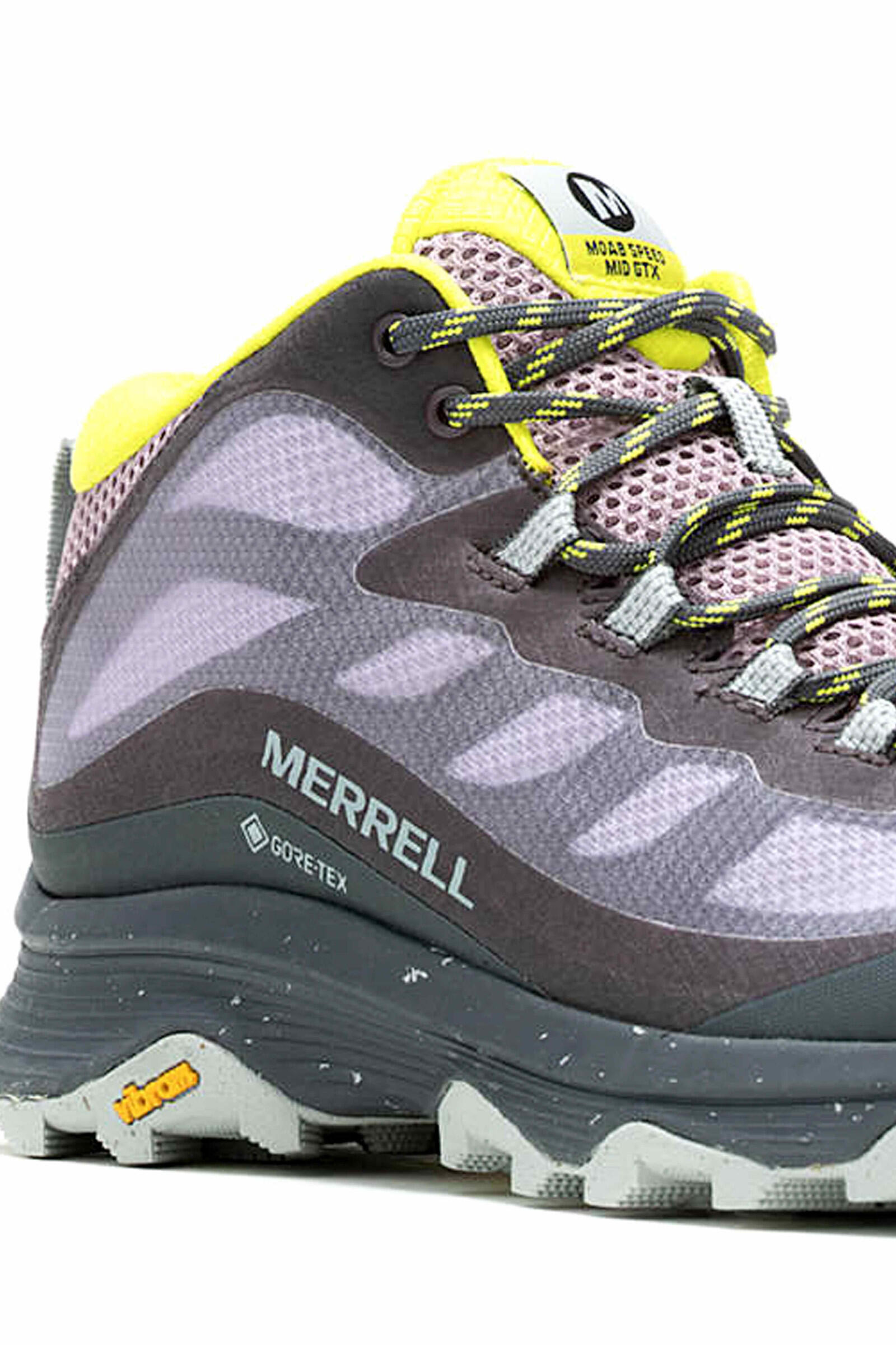 Merrell Moab Speed Mid Gore-tex Mujer Gris 5/5
