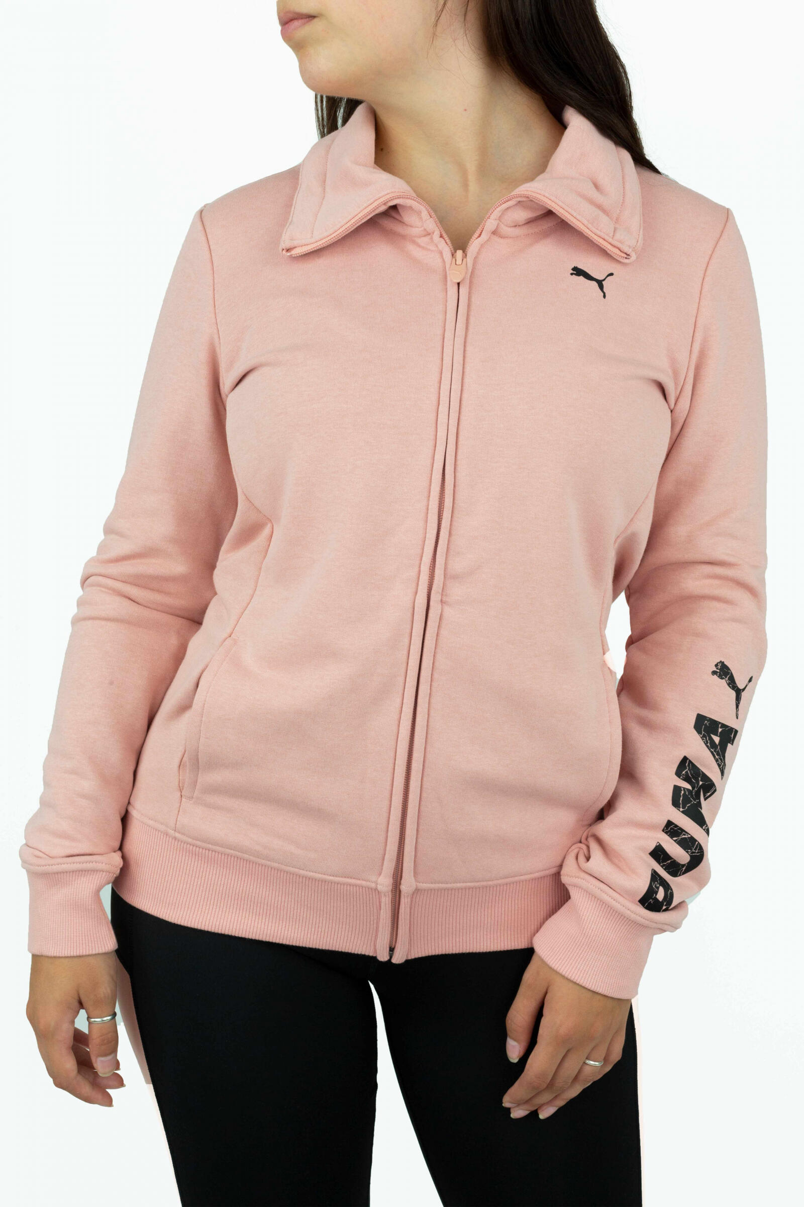 Puma Chaqueta De Mujer Rosa 4/4