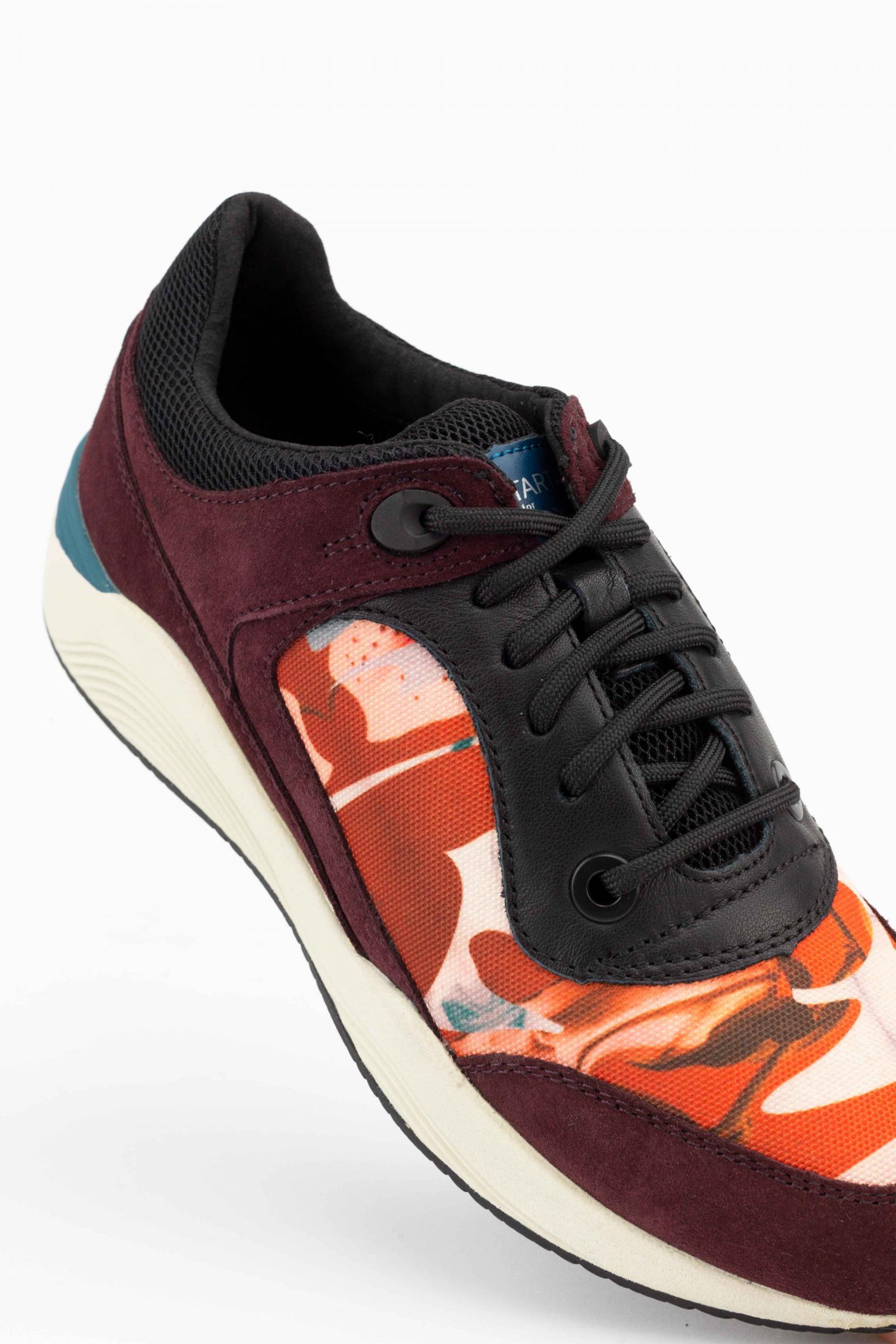 Geox Zapatillas Deportivas D Omaya C Granate 4/4