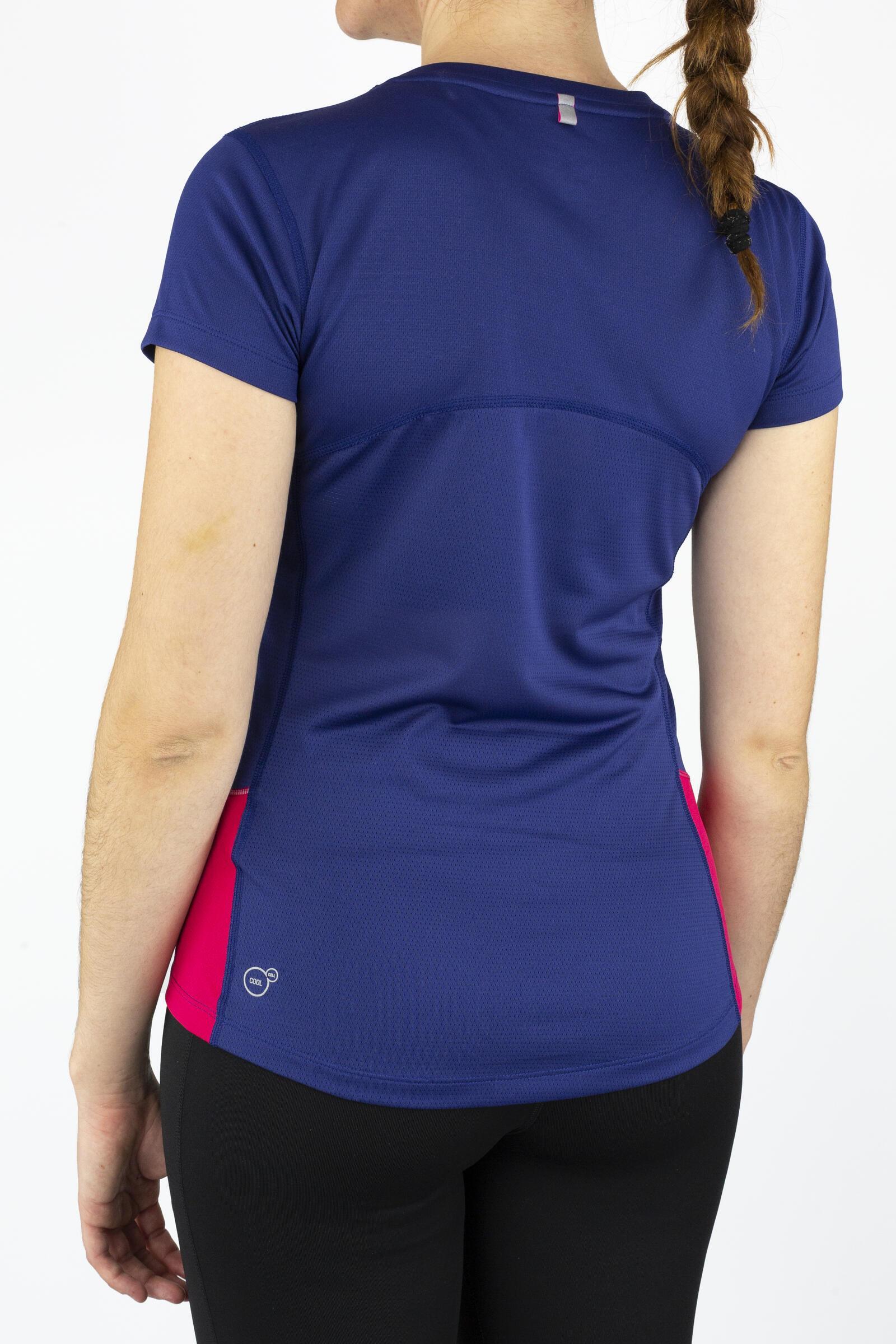 Puma Camiseta De Manga Corta Pe Running Azul 3/4