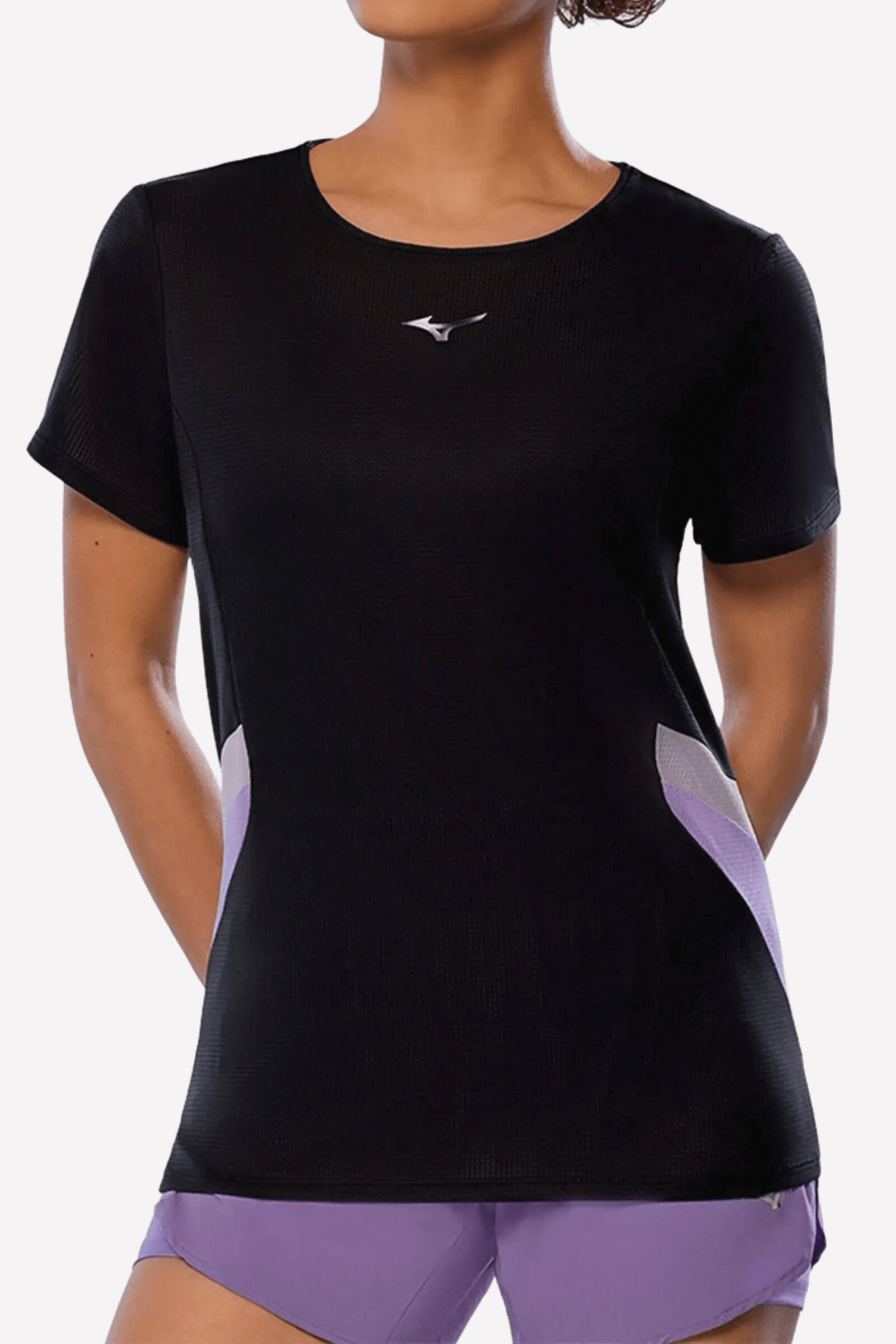 Mizuno Camiseta Dryaeroflow Negro 3/3