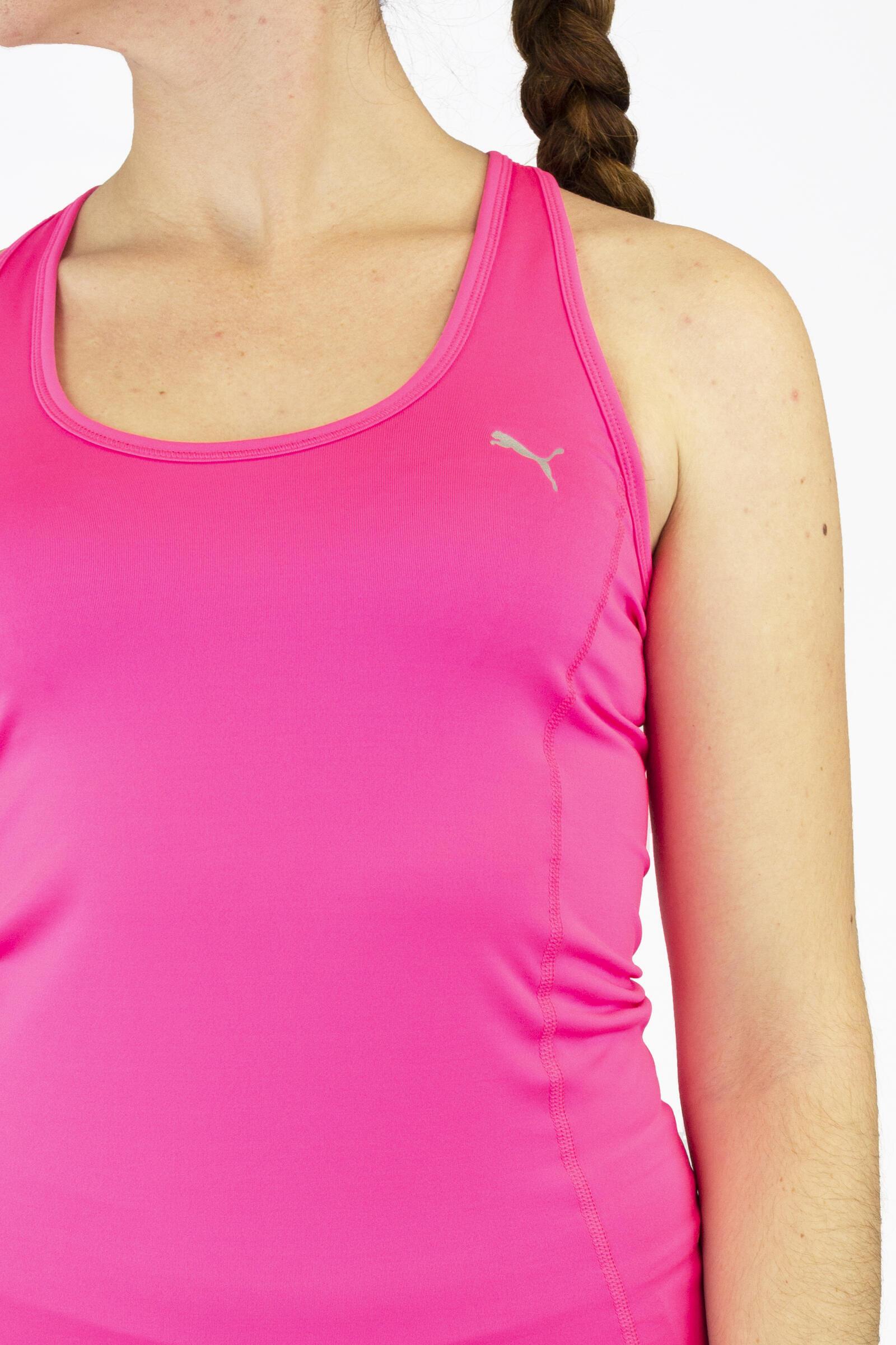 Puma Camiseta Sin Mangas Essentials Layer Rosa 4/4