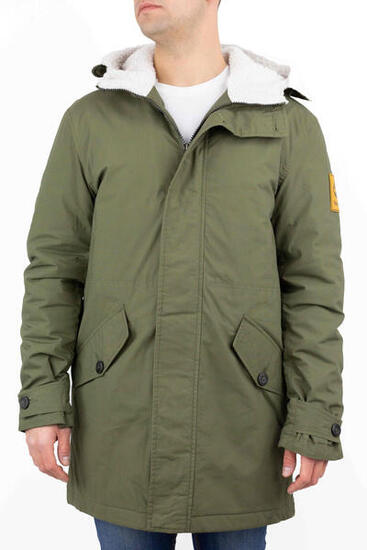 Timberland Parka Mt. Kelesey Asimétrica Azul