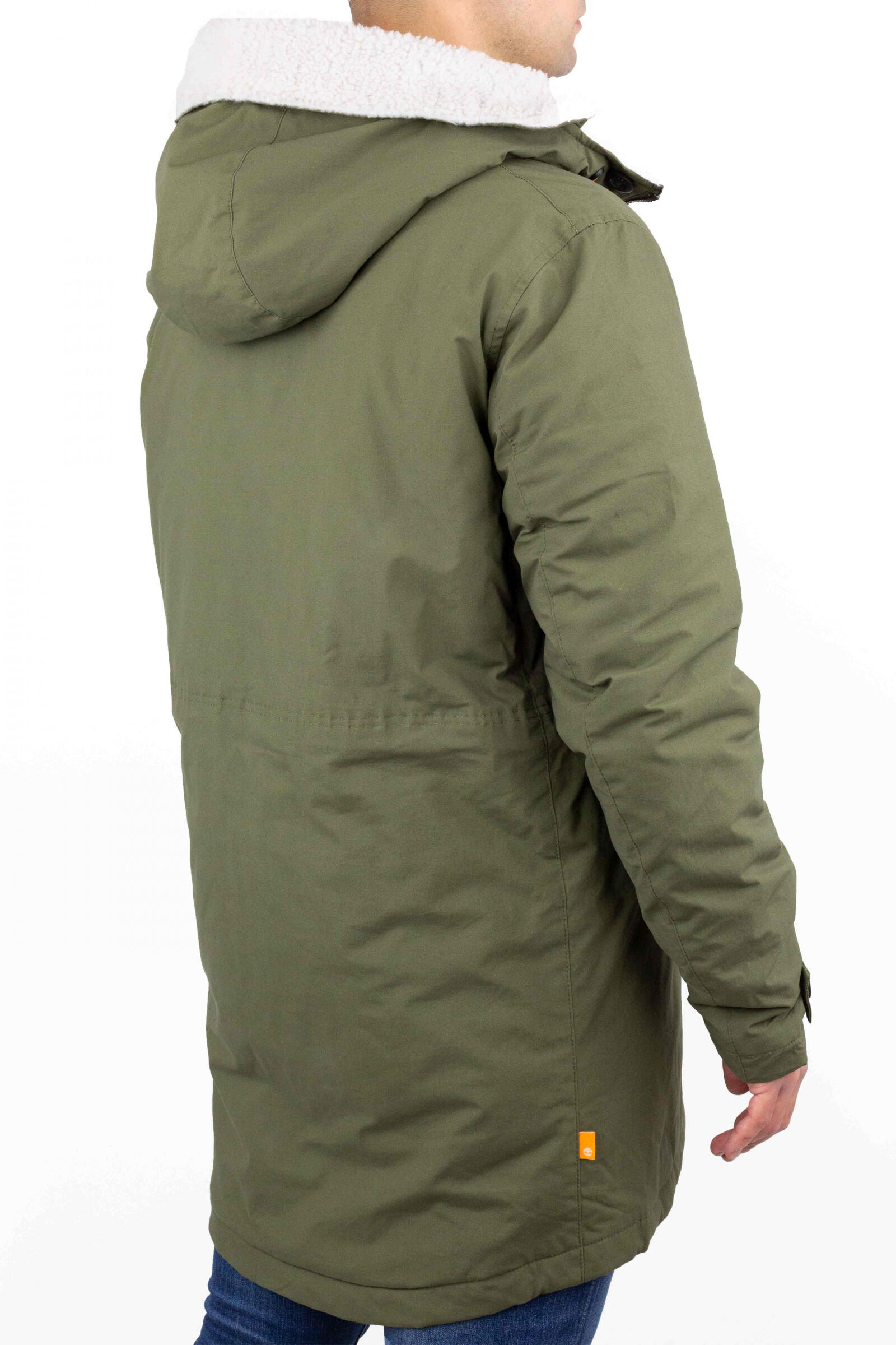 Timberland Parka Mt. Kelesey Asimétrica Verde 3/4