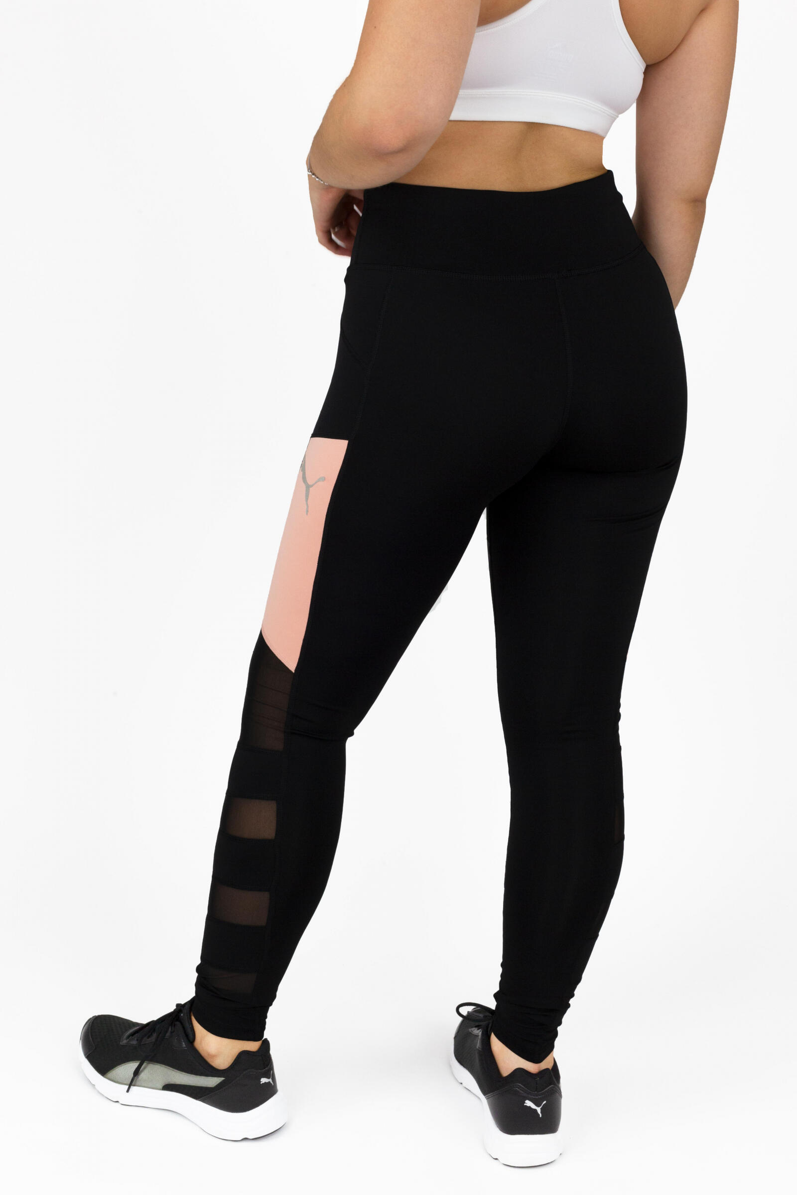 Puma Pantalón Sharp Shape Tight Negro 3/4