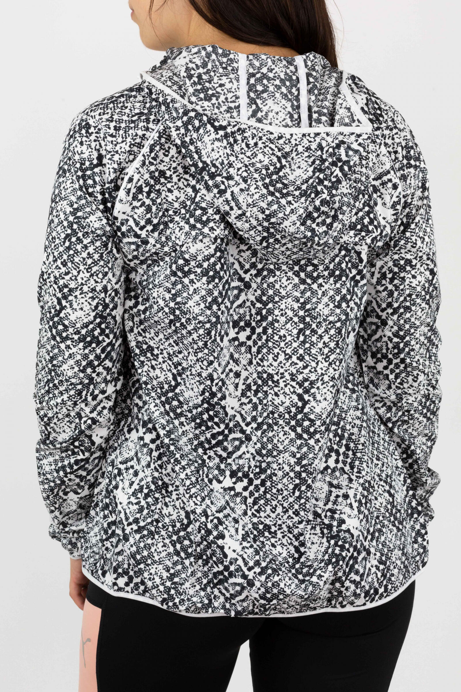 Puma Chaqueta Lastlap Graphic Blanco/negro 3/4