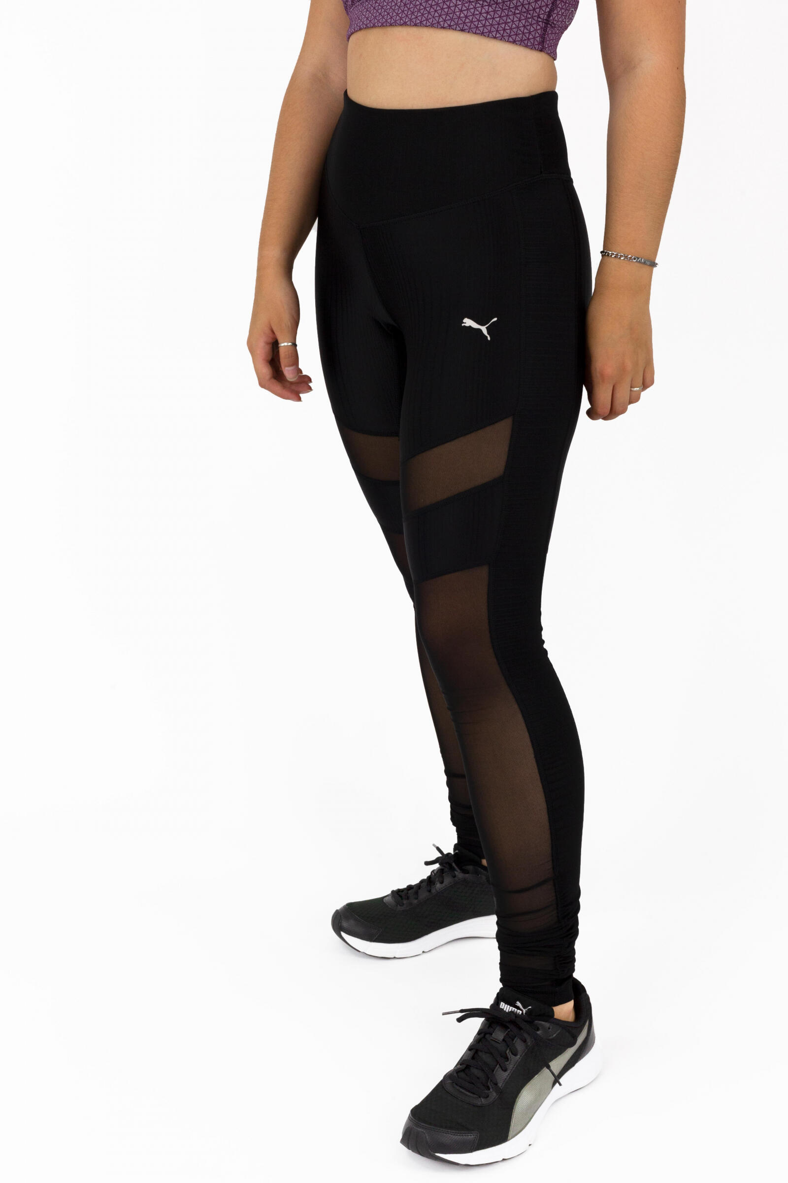 Puma Pantalón En Pointe Tight Negro 2/4
