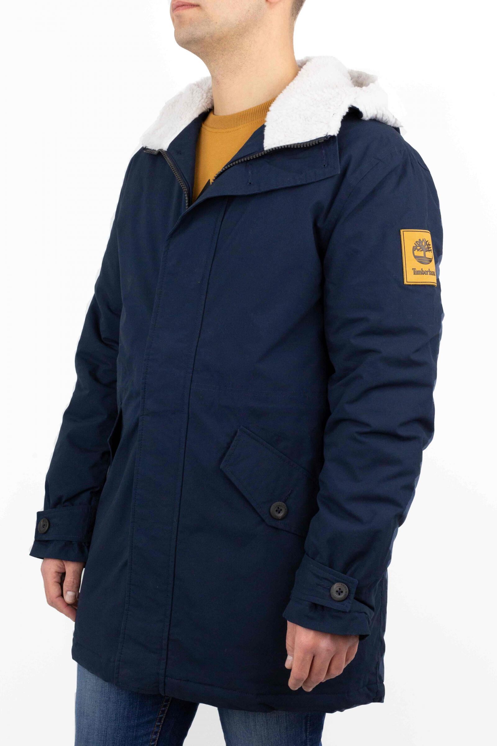 Timberland Parka Mt. Kelesey Asimétrica Azul 2/4