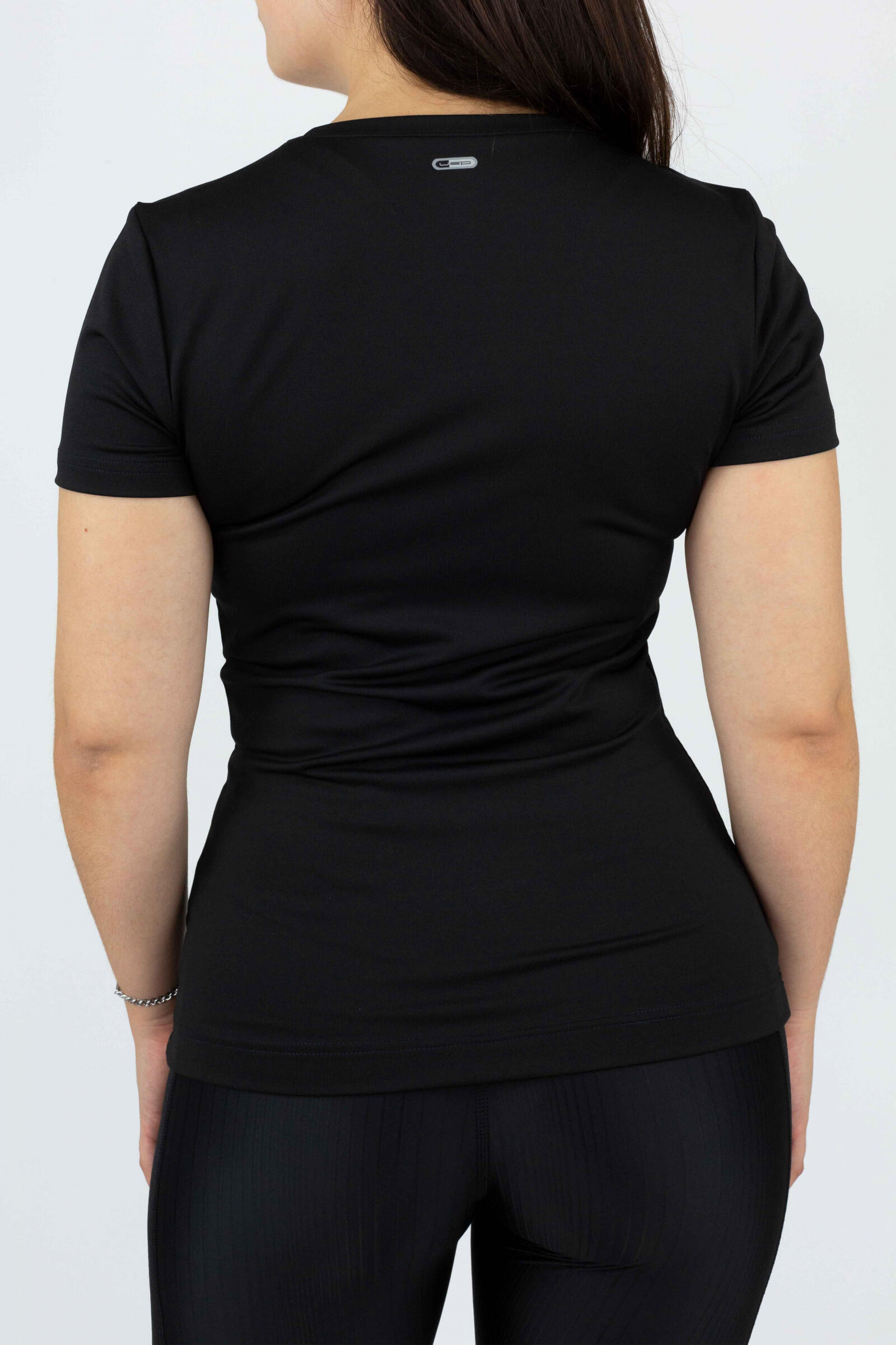 Puma Camiseta Essential V De Manga Corta Negro 3/4