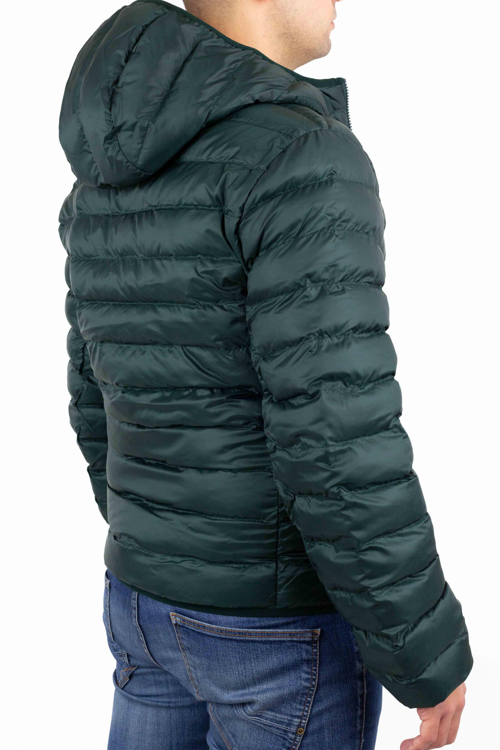 Lacoste Chaqueta Acolchada Verde 3/4