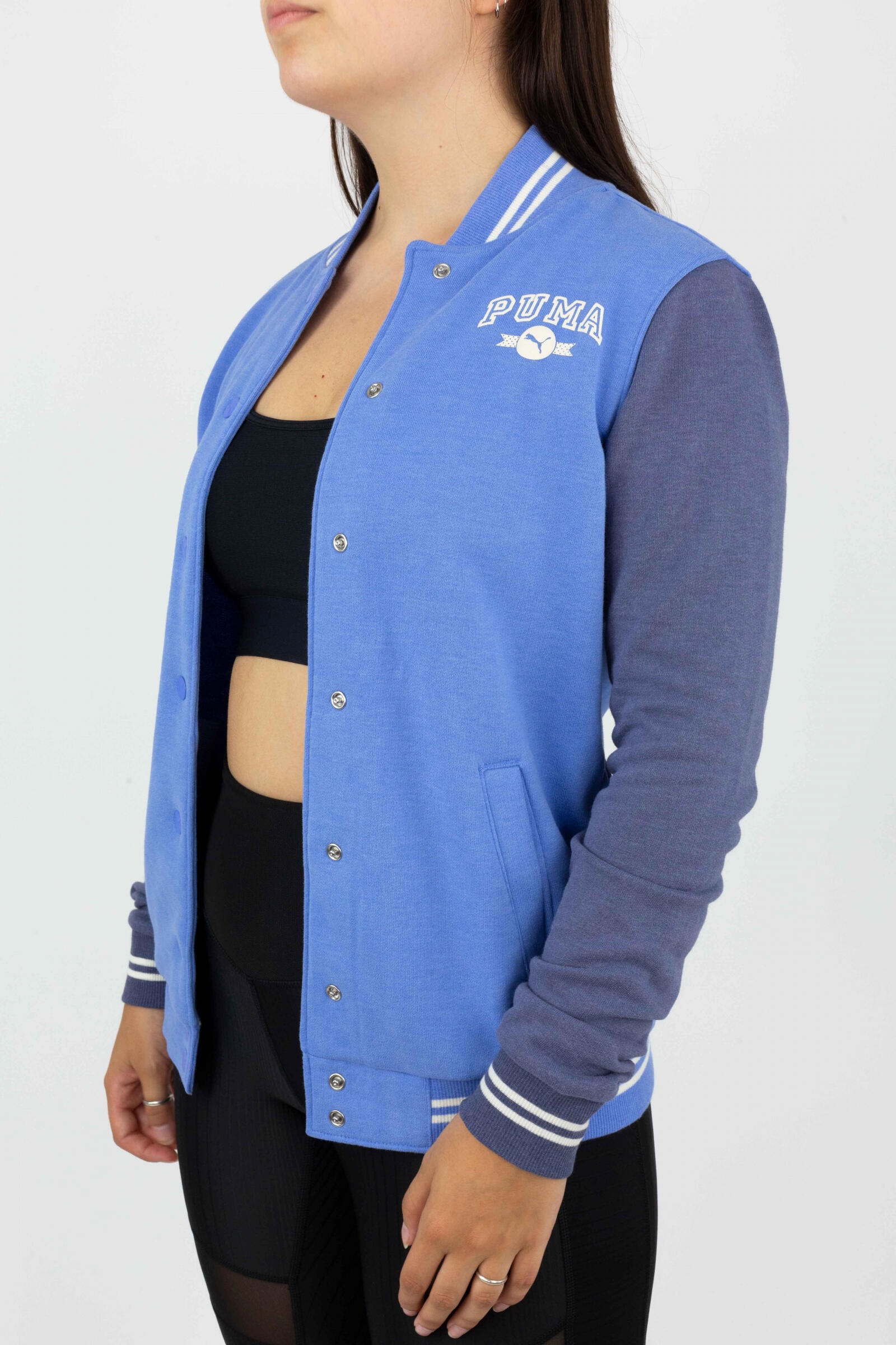 Puma Chaqueta Style College Morado 2/4