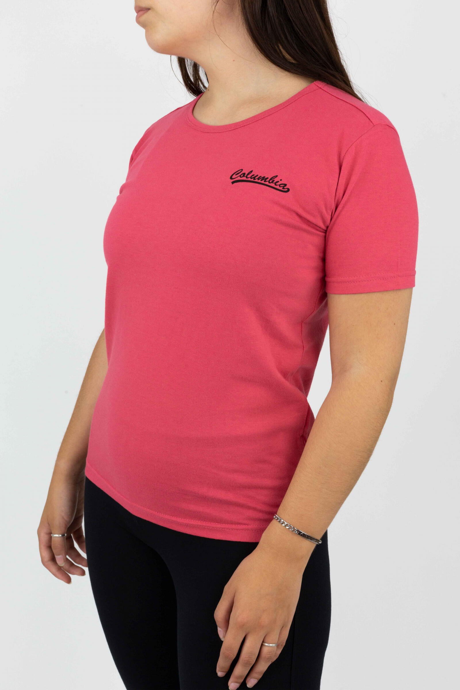 Columbia Camiseta Greenfield De Manga Corta Rosa 2/4