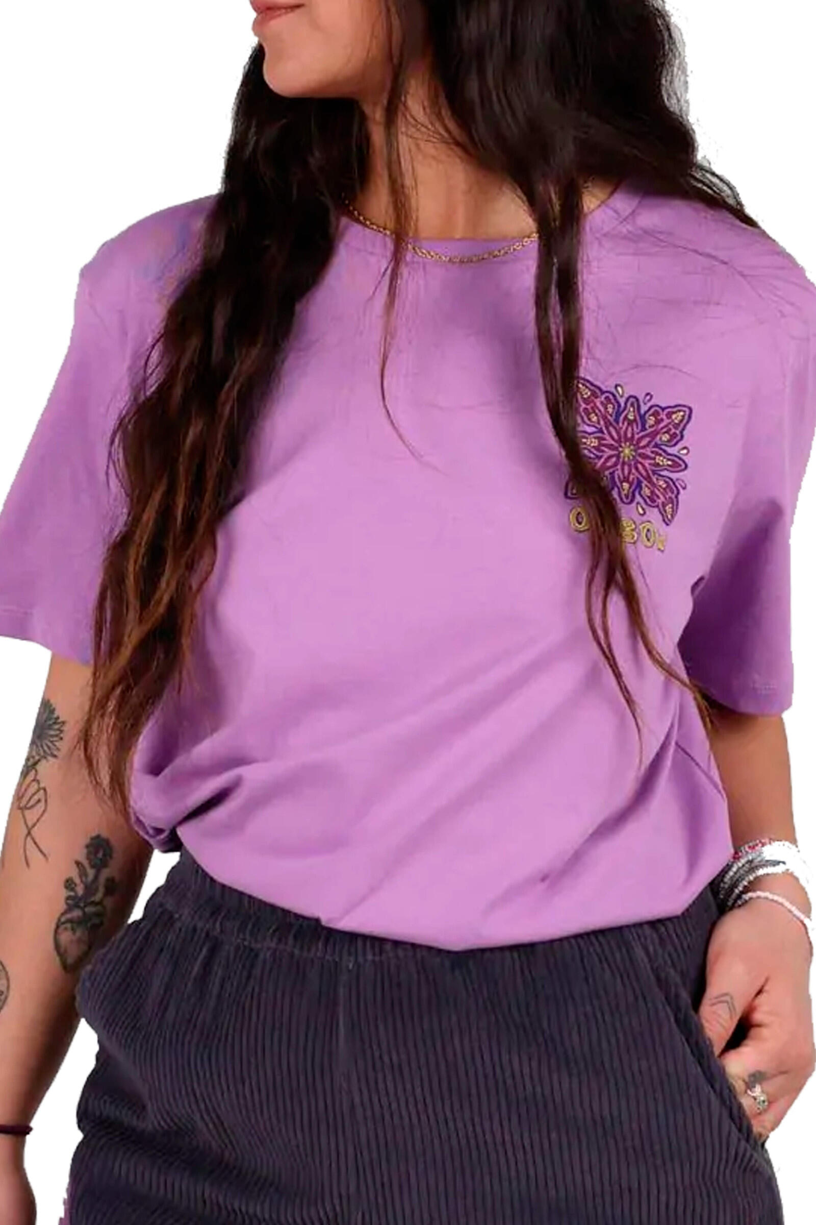 Oxbow Camiseta Teaumer Lila 3/4