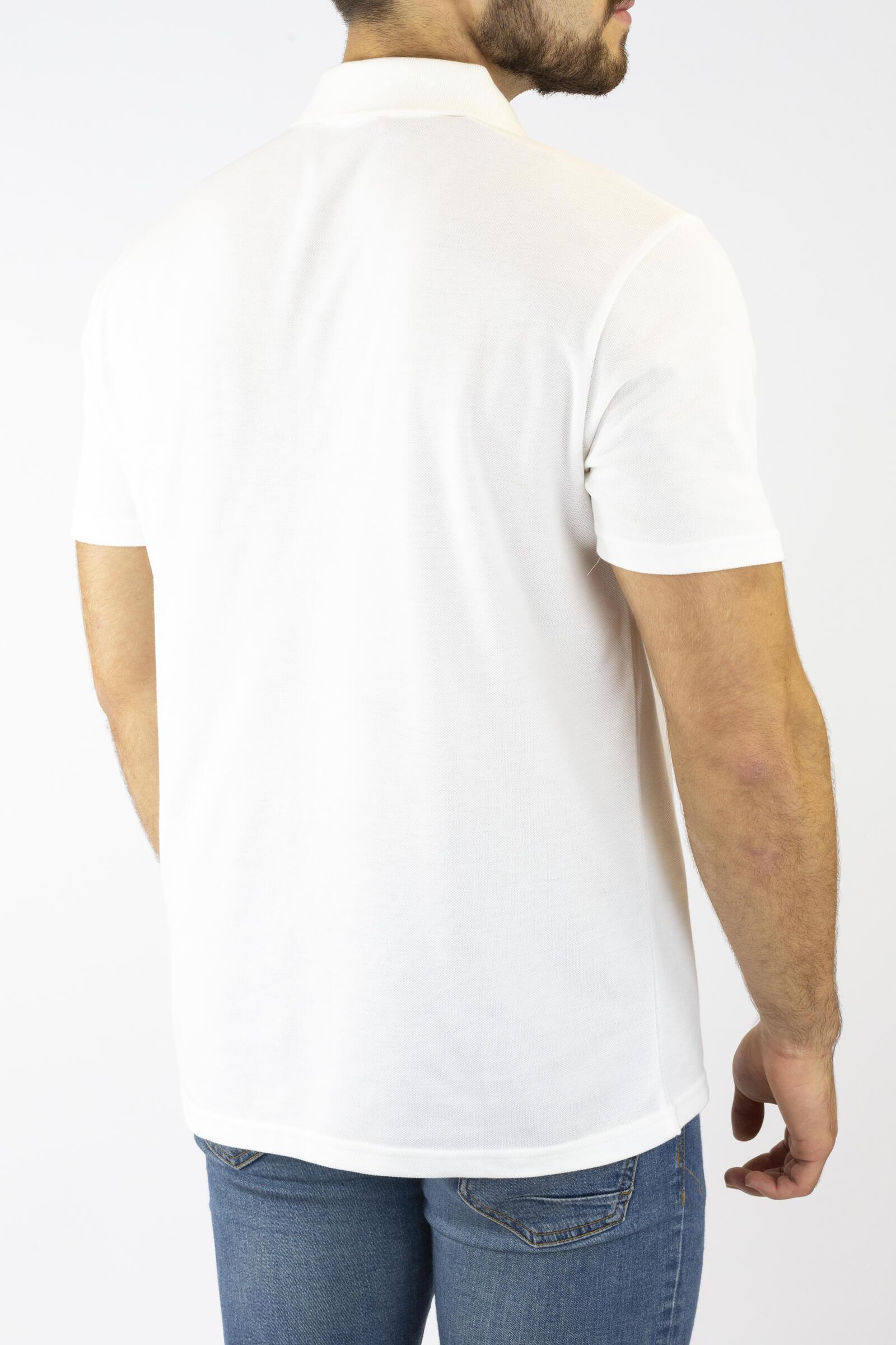 Puma Polo De Manga Corta Essentials Blanco 3/4