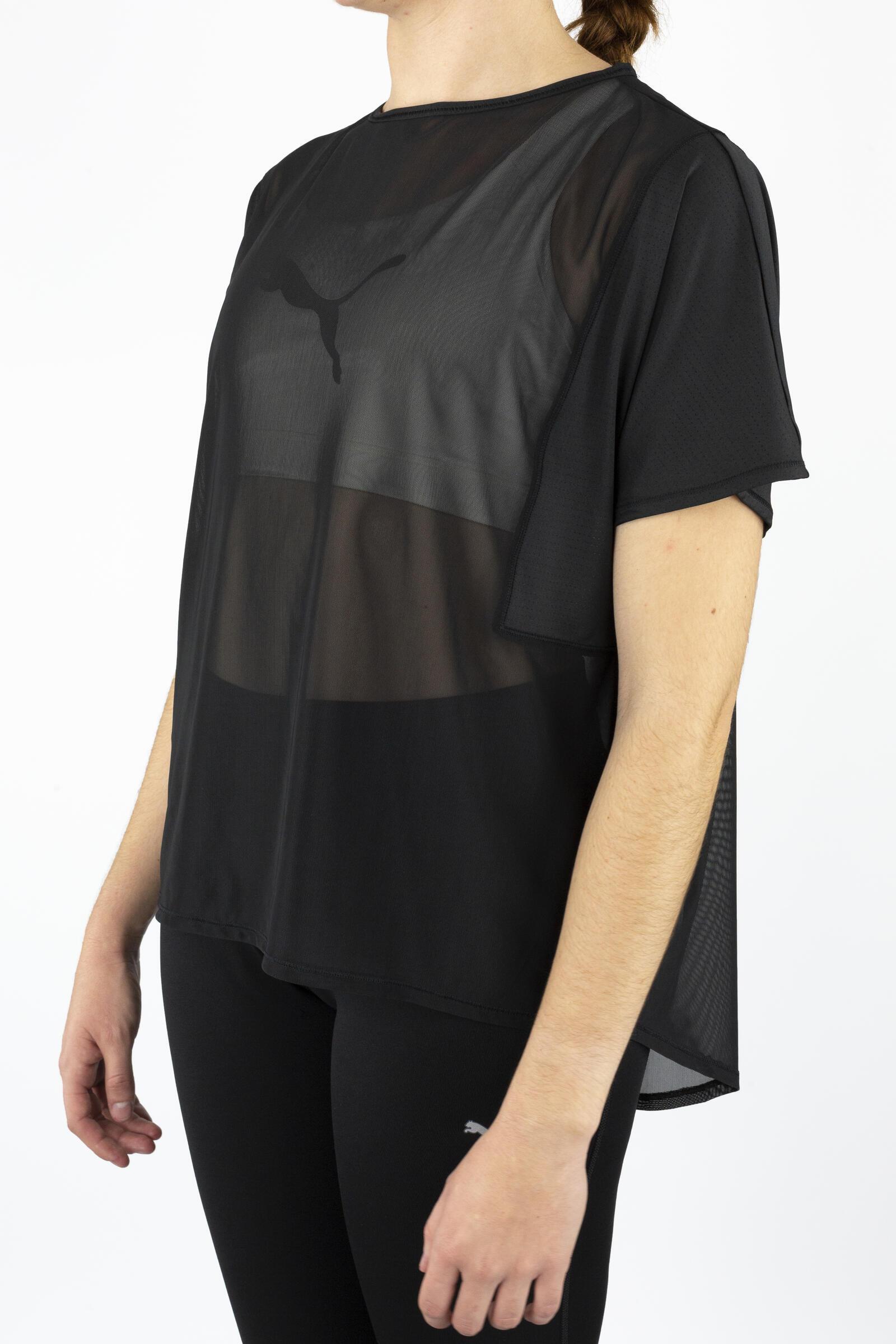 Puma Camiseta Deportiva De Manga Corta Explosive Top Negro 2/4