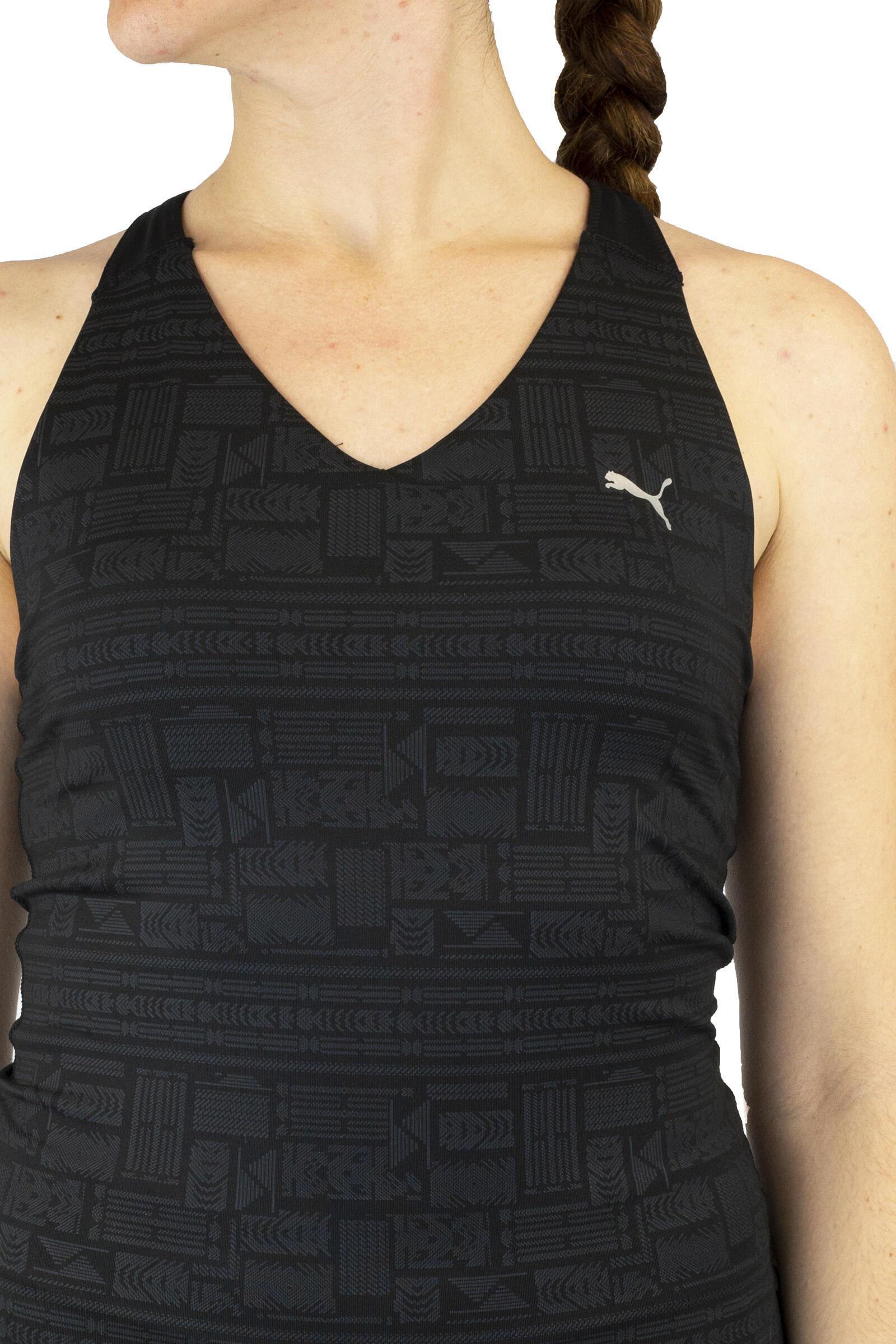 Puma Camiseta Deportiva Sin Mangas All Eyes On Me Negro 4/4