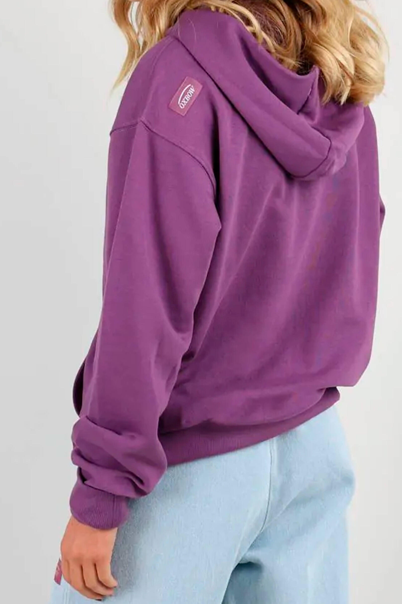 Oxbow Sudadera Sivega Morado 5/5