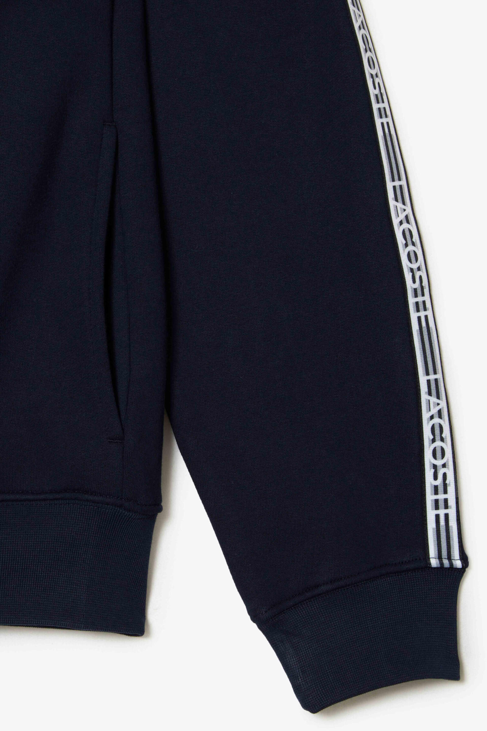Lacoste Sudadera Jogger Con Capucha Classic Fit De Hombre Azul Marino 3/5