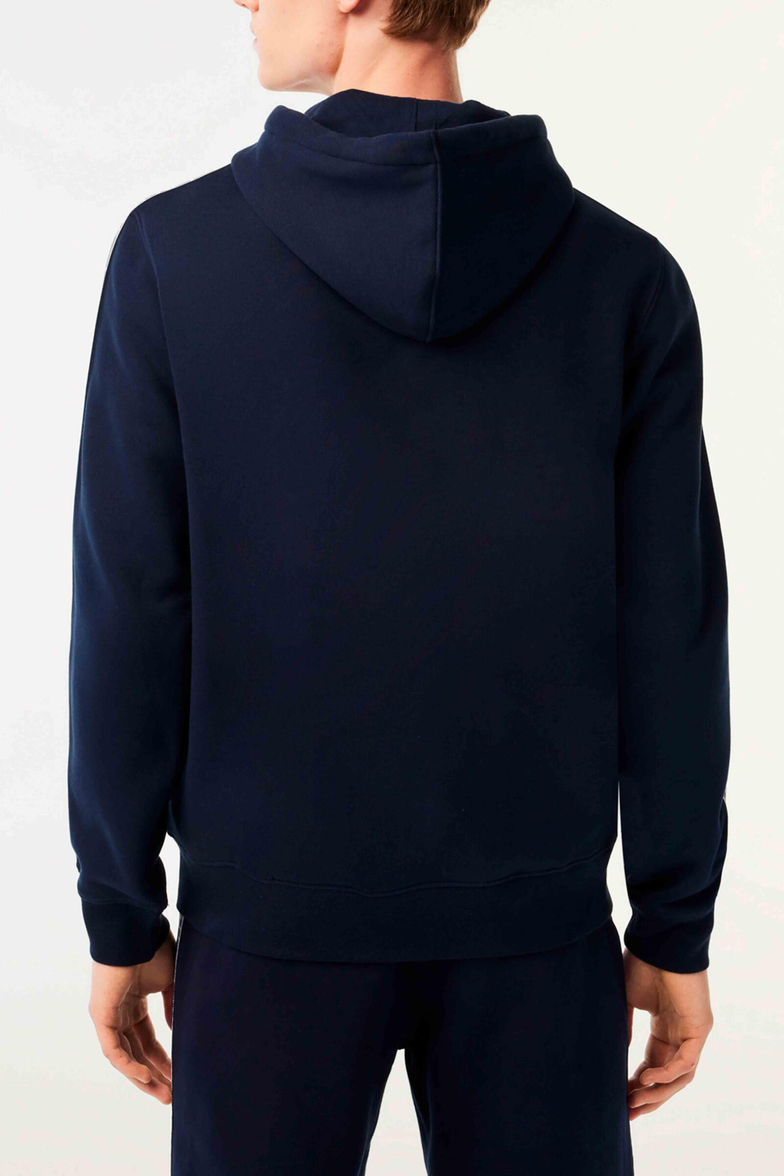 Lacoste Sudadera Jogger Con Capucha Classic Fit De Hombre Azul Marino 5/5