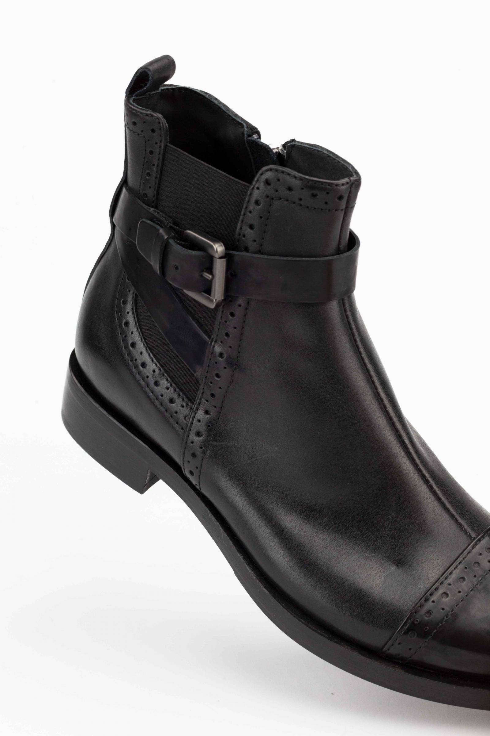 Geox Botas Donna Brogue C Negro 4/4