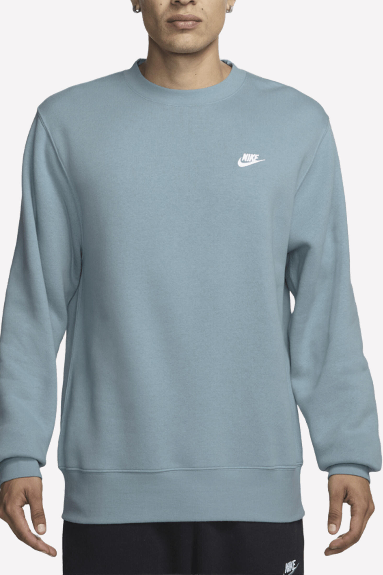 Nike Sudadera Club Bb Crew Turquesa 1/3