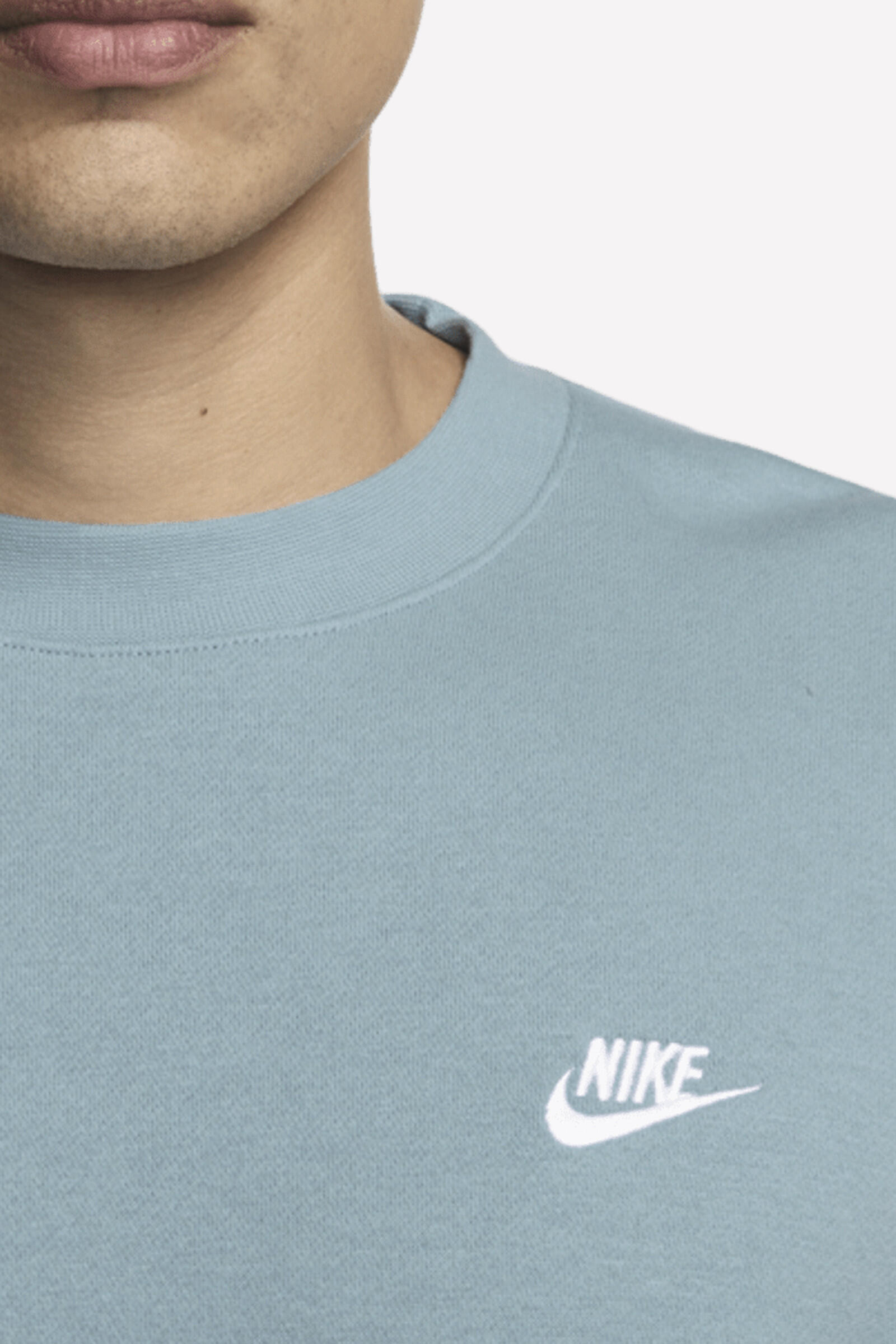 Nike Sudadera Club Bb Crew Turquesa 3/3