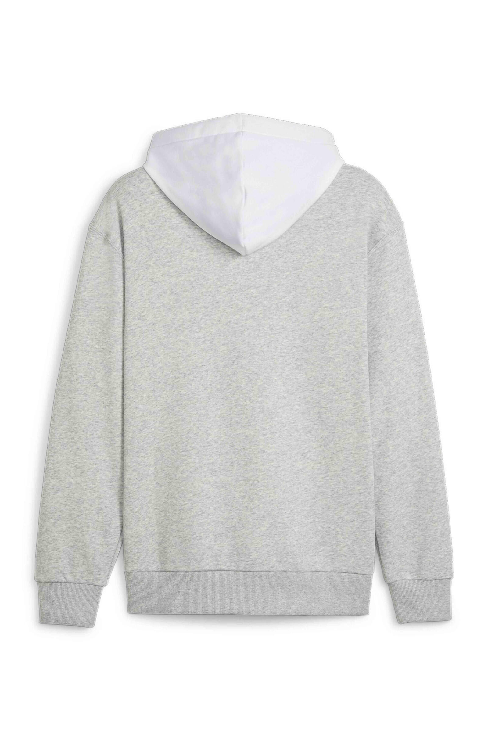 Puma Sudadera Con Capucha Estampada Puma Power Gris/blanco 2/4