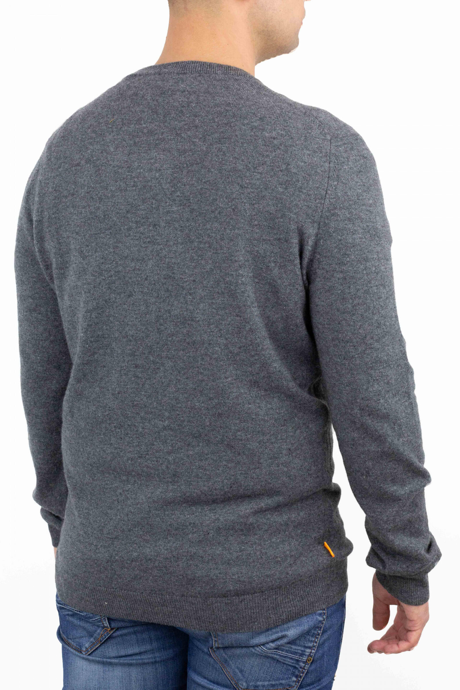 Timberland Jersey De Pico Merino Gris 3/4