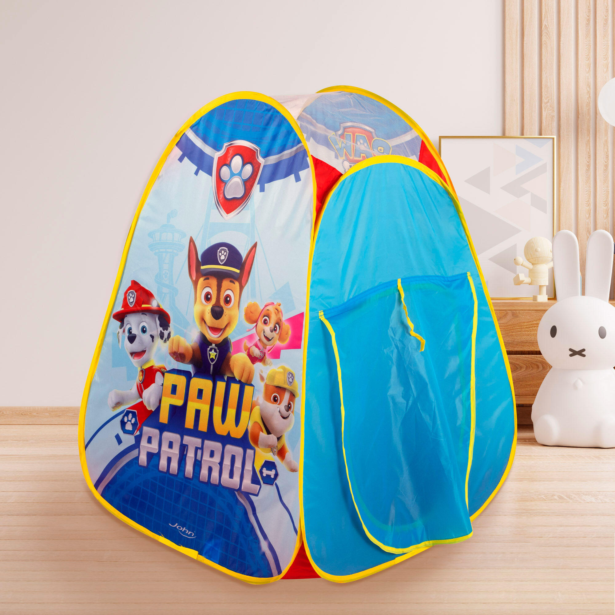 Pack volta às aulas Patrulha Canina patinete, tenda, bola e set pequeno-almoço 2/7