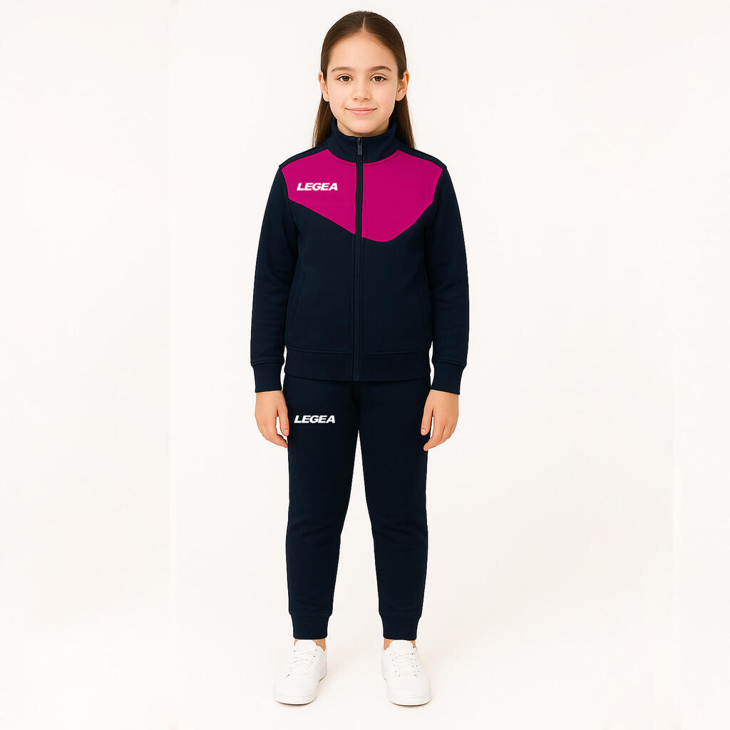 Kids Sport Tracksuit Full Zip Jacket Comfortable Pants