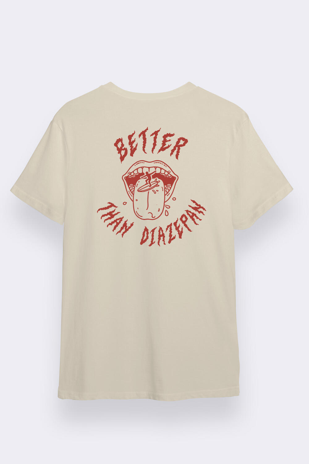Camiseta Diazepam Beach Cream Fly 2/2
