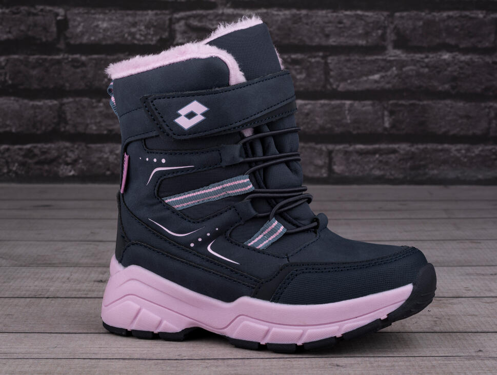 Buty dziecięce zimowe ocieplane Lotto NIZINA TEX K