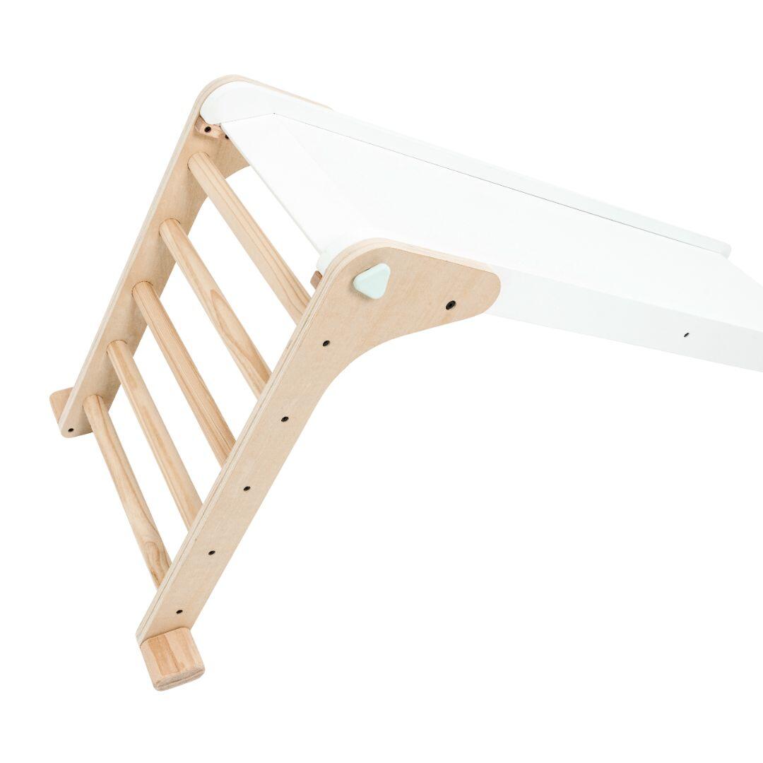 Klappbare Rutsche MONTESSORI Weiß FSC® 3/5