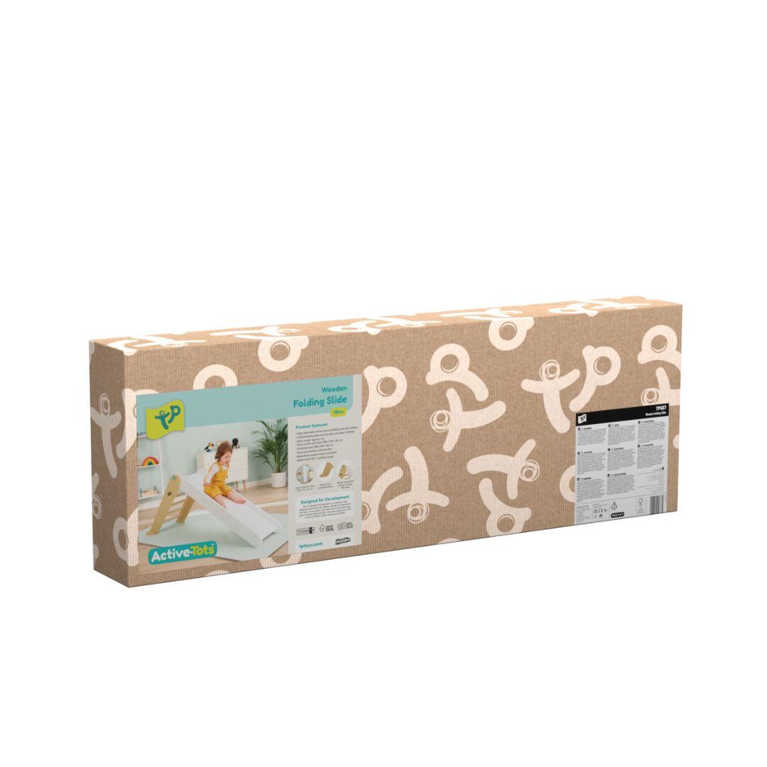 Klappbare Rutsche MONTESSORI Weiß FSC® 5/5