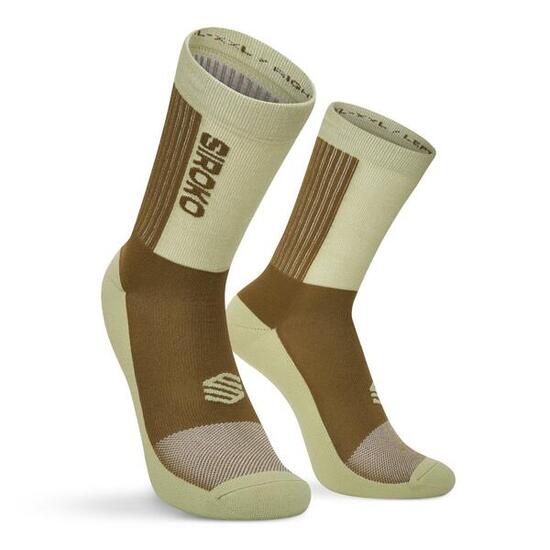 Calze da MTB Ciclismo Uomo e donna MTB Shred Matcha Verde