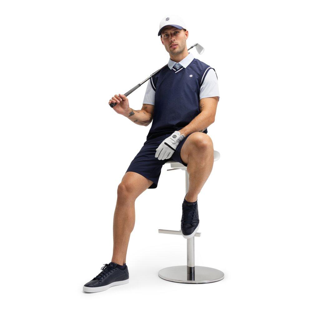 Chaleco golf cortavientos hombre Putt Navy Azul 3/6