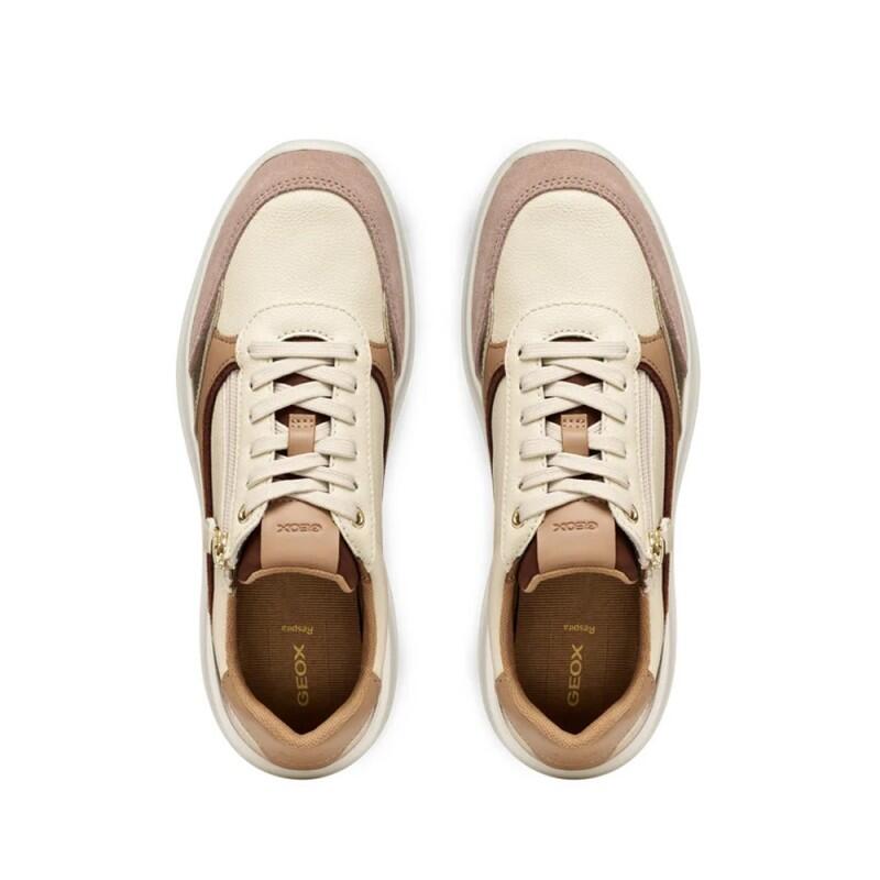 Zapatillas Mulher Geox Plumerry Bege 2/5