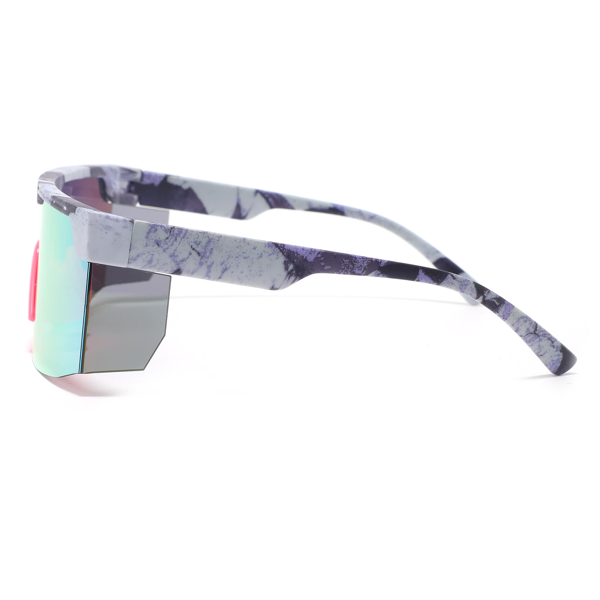 Sonnenbrille aus TR90 Fluor 10957-C5 Unisex, Größe 58 mm 3/5