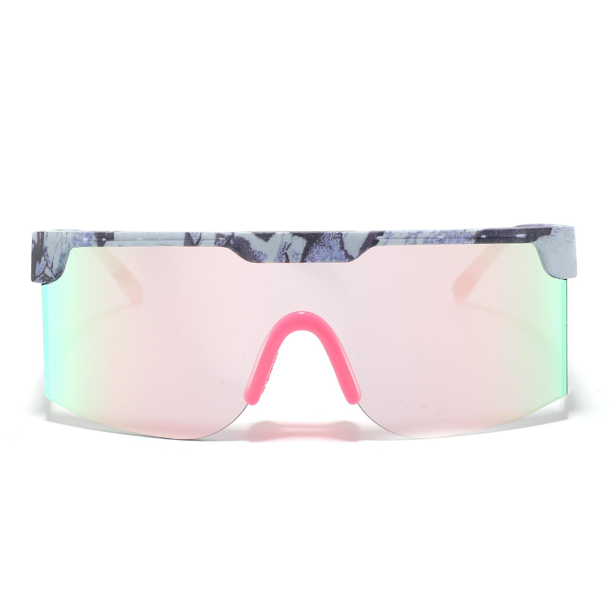 Sonnenbrille aus TR90 Fluor 10957-C5 Unisex, Größe 58 mm 2/5