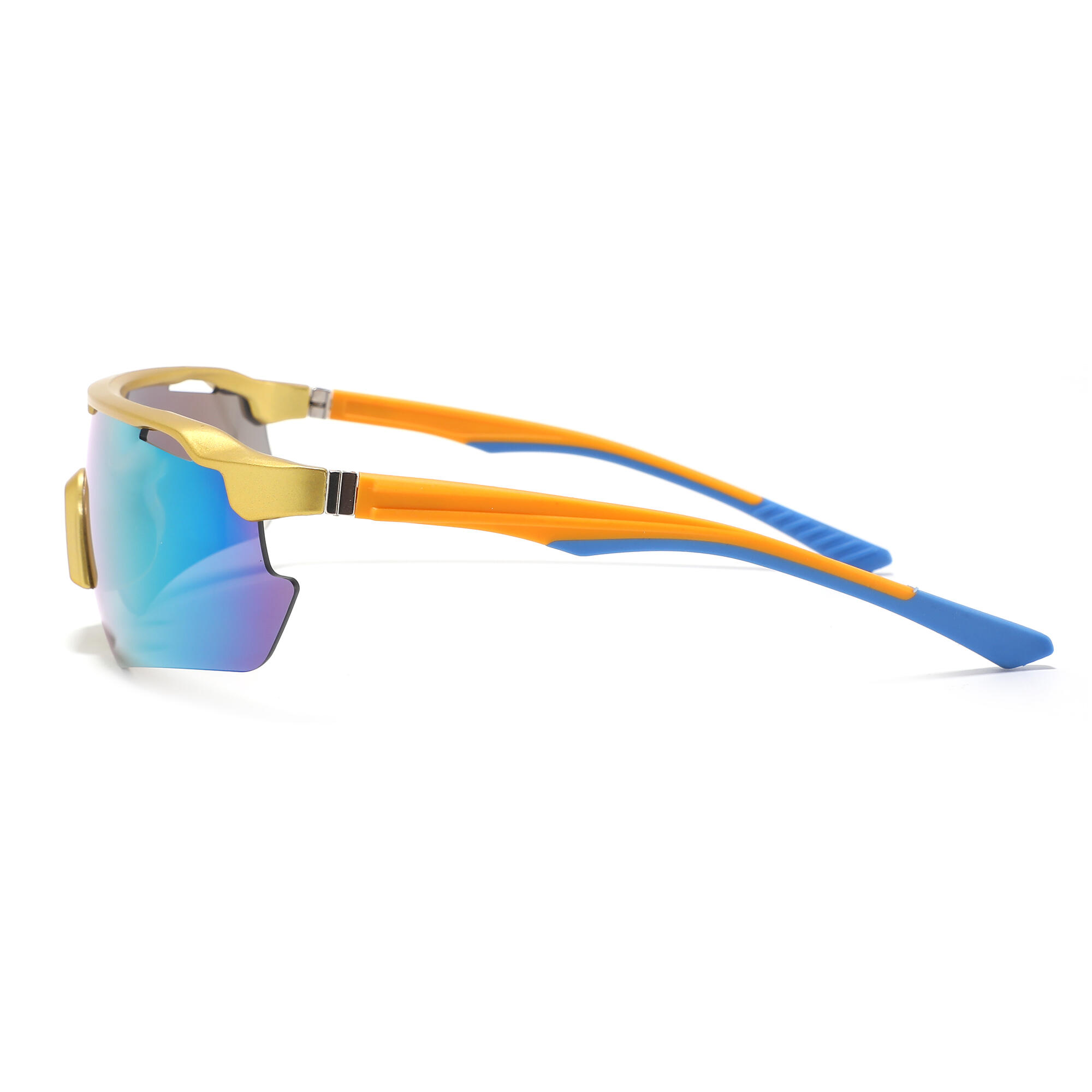 Lunettes de soleil en TR90 Fluor 9829-C6 unisexe, taille 55 mm 3/5