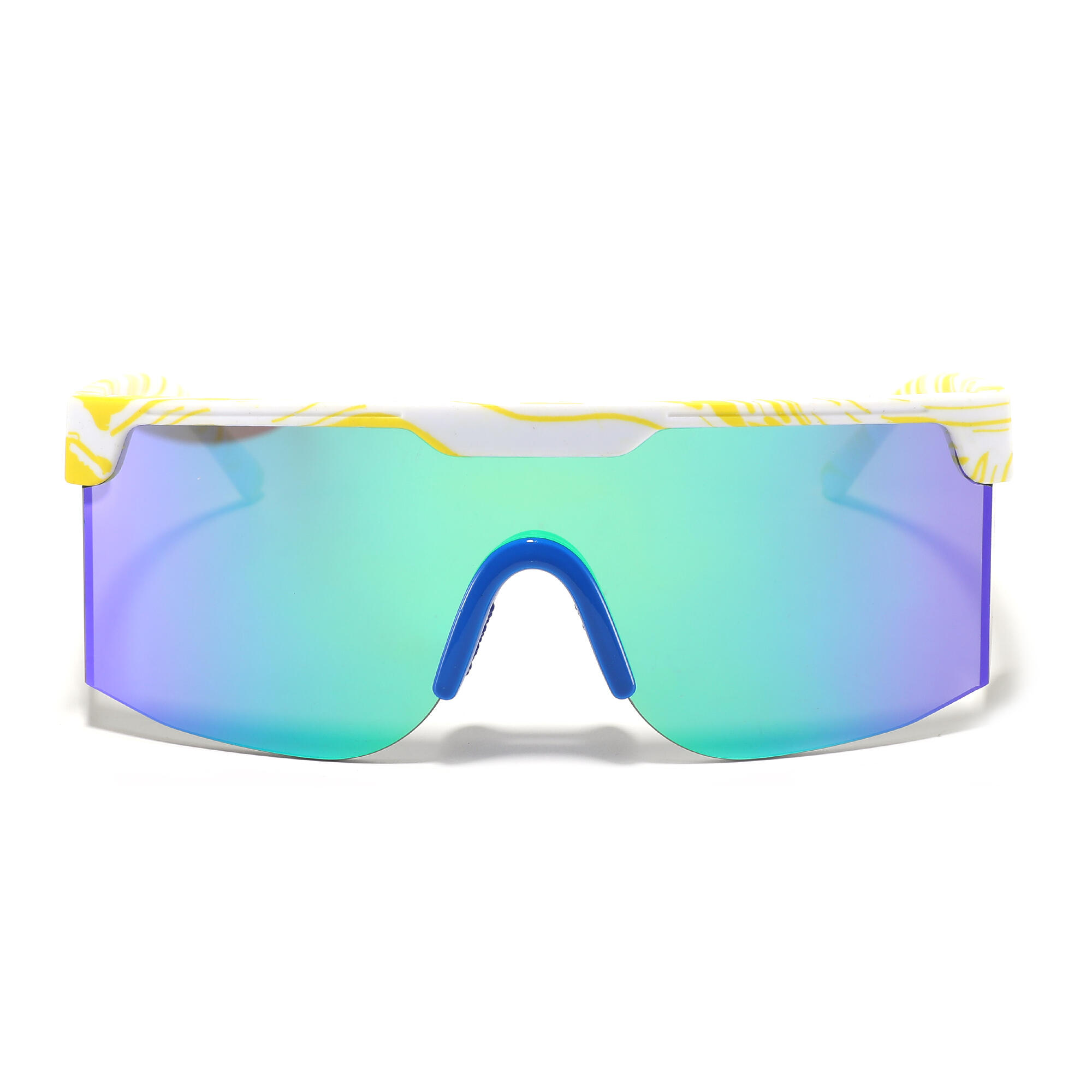 Óculos de sol em TR90 Fluor 10957-C7 unissexo, tamanho 60 mm 2/5