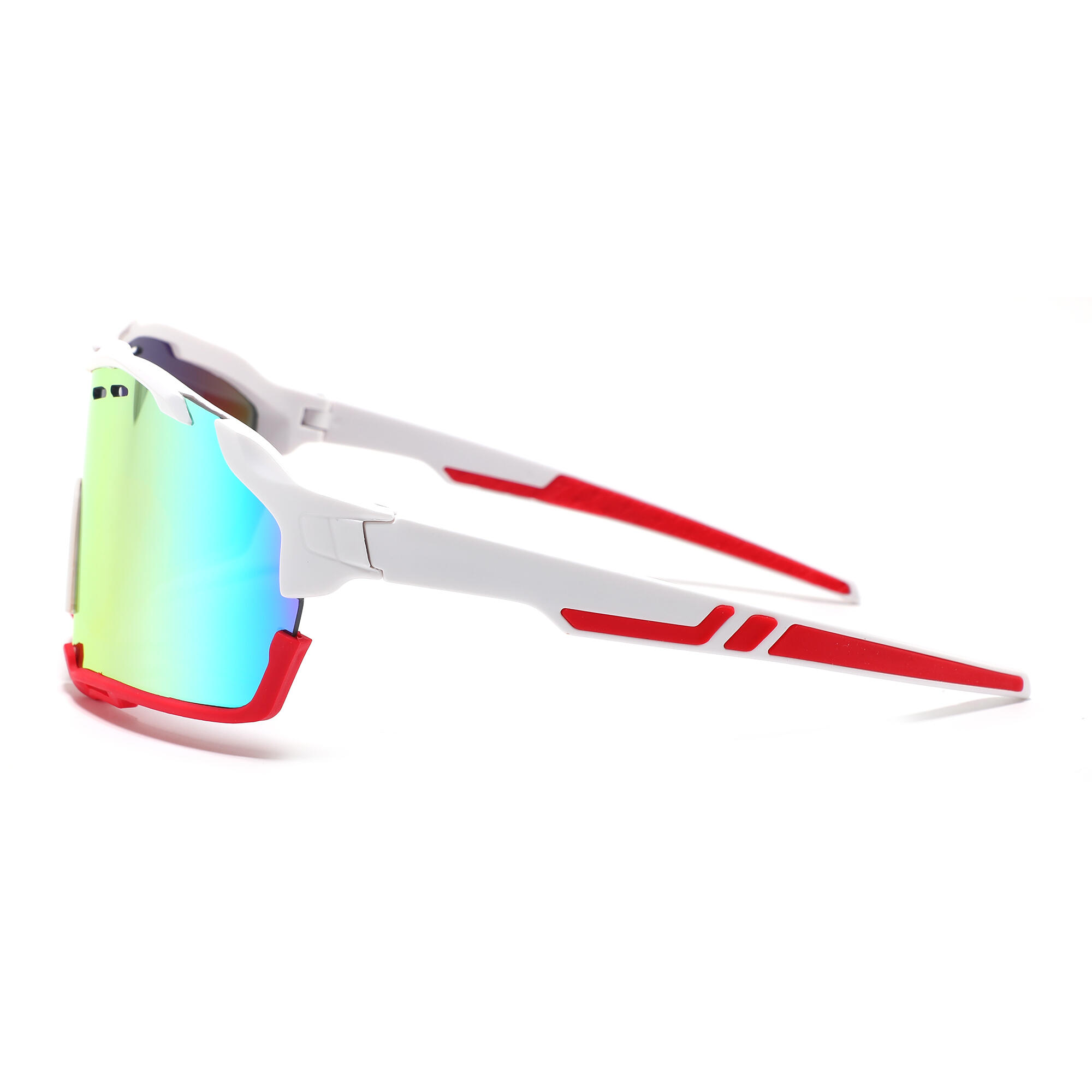 Lunettes de soleil en TR90 Fluor 9241-C7 unisexe, taille 53 mm 3/5