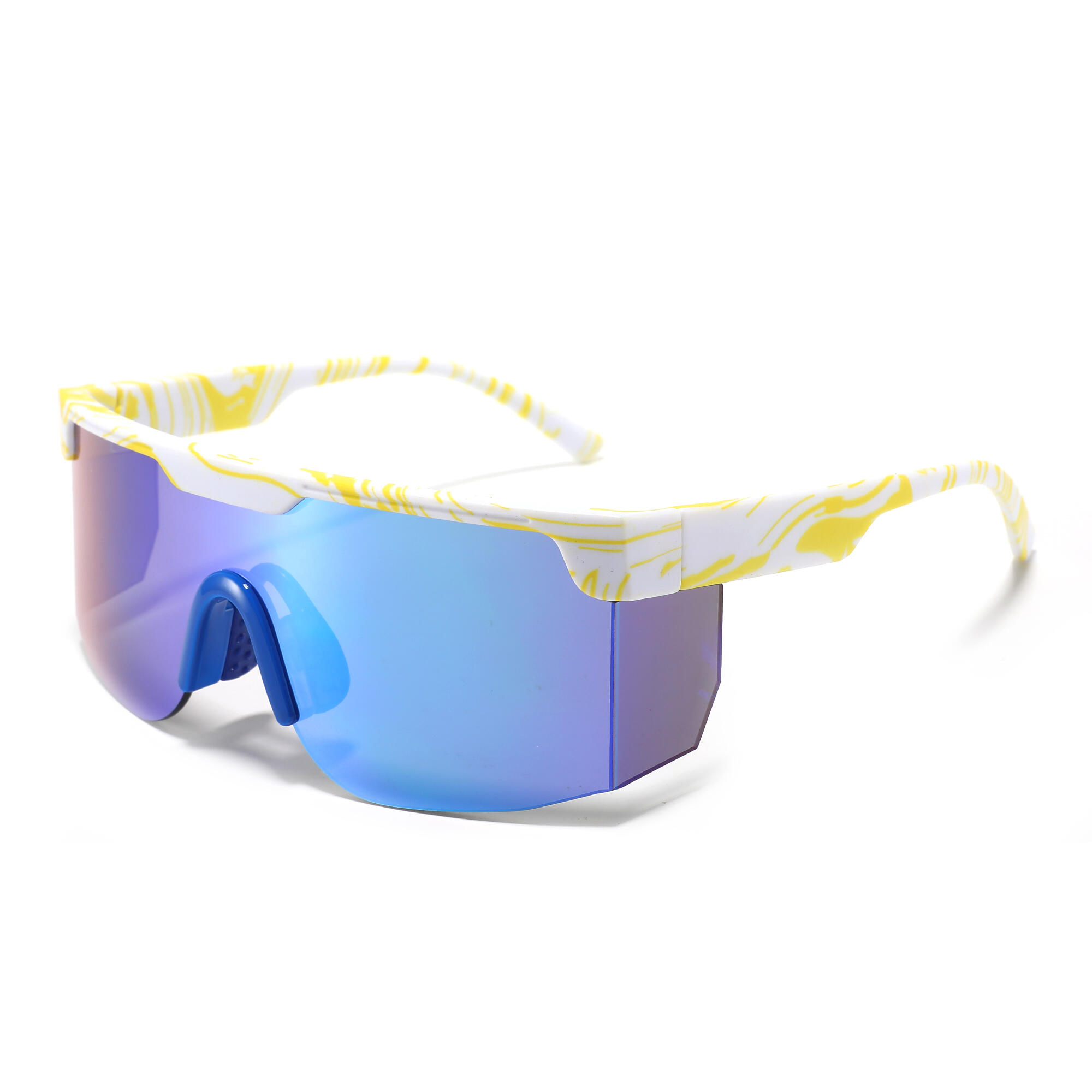 Wit / Blauw / Geel
