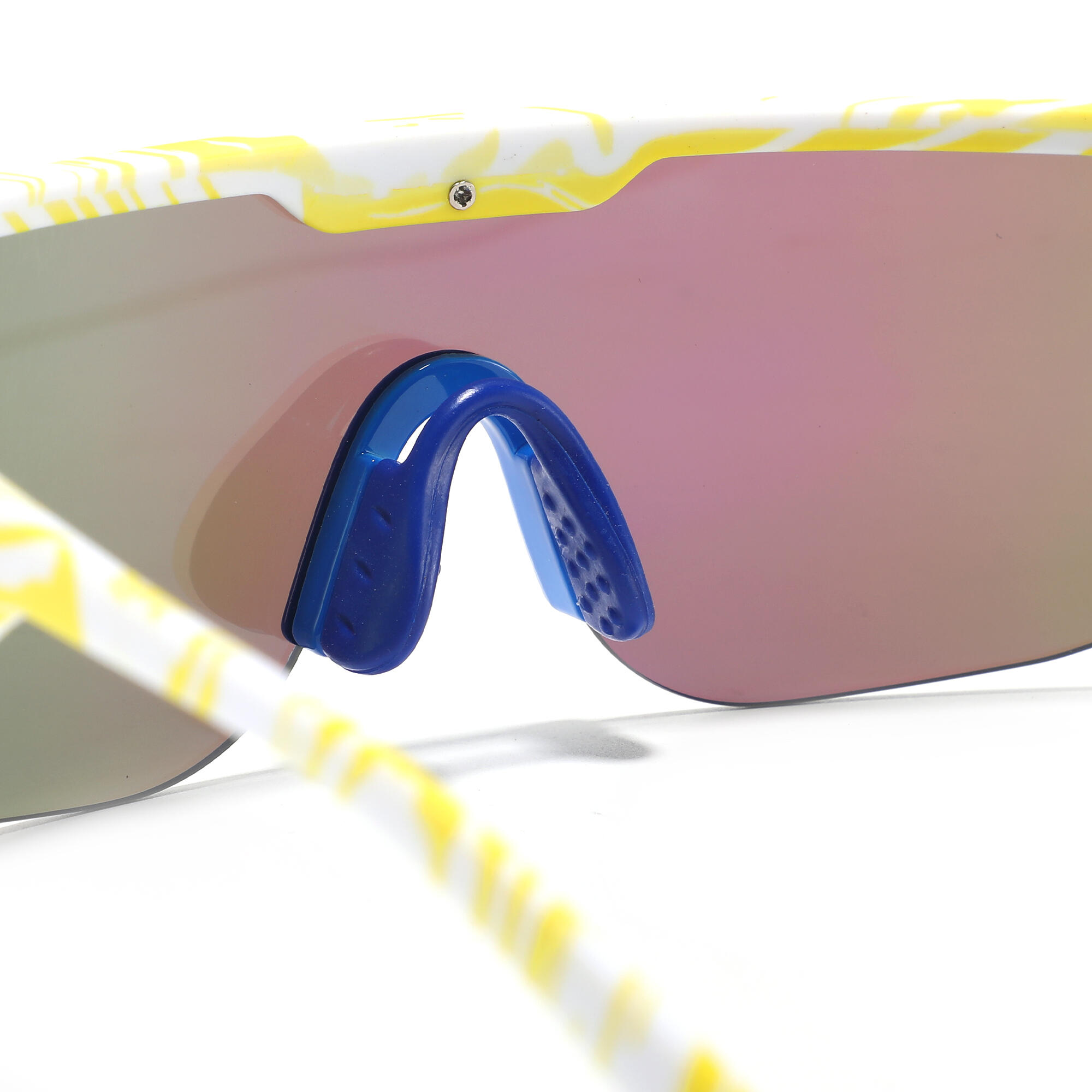 Óculos de sol em TR90 Fluor 10957-C7 unissexo, tamanho 60 mm 4/5