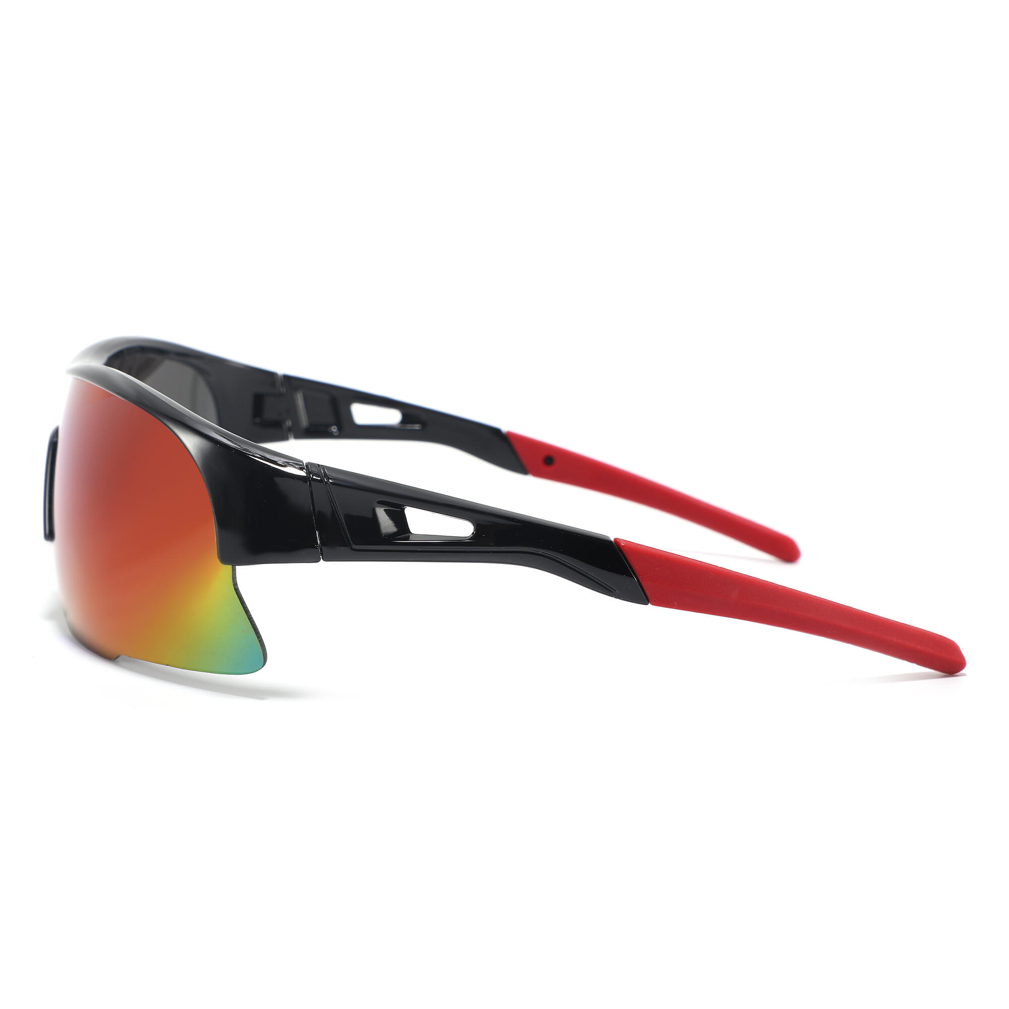 Óculos de sol em TR90 Fluor 10185-C10 unissexo, tamanho 58 mm 3/5